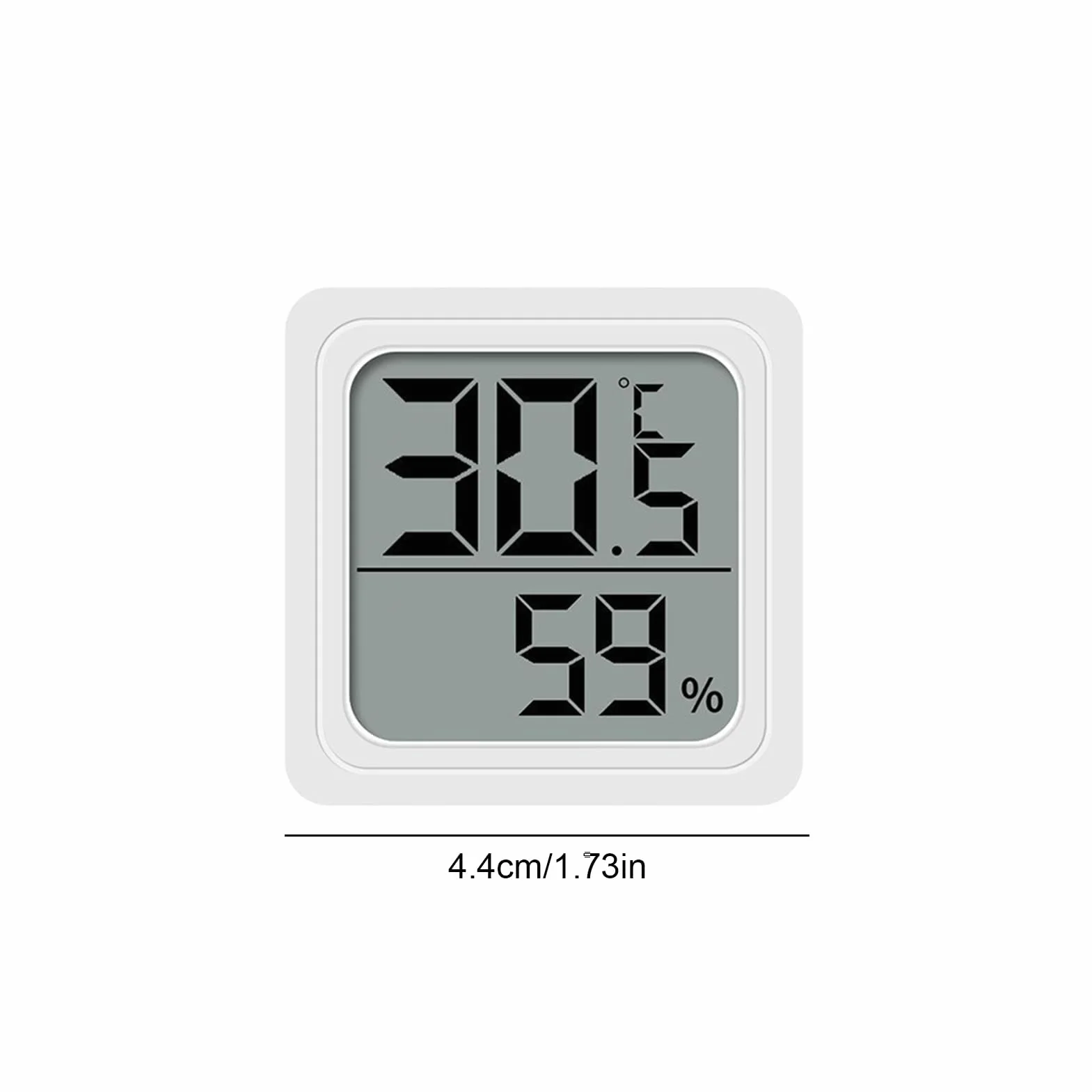 Monitor Temperatury i Wilgotności,Domowy Monitor Temperatury i Wilgotności | Czujnik Zasilany Bateryjnie Do Kuchni Pokoju Dziecięcego Tarasu Salonu Sypialni Domu