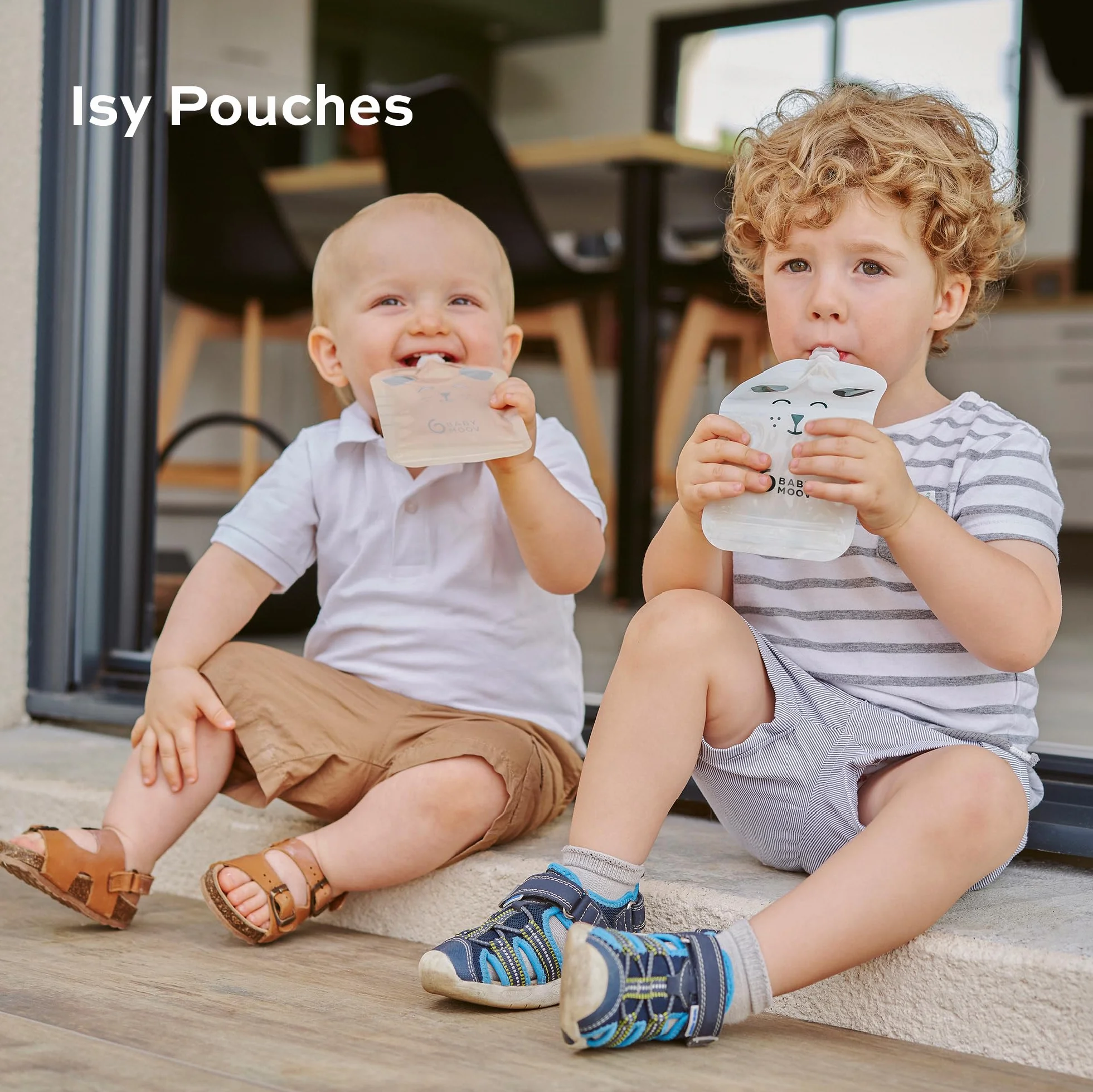 Babymoov ISY Pouches wielorazowe woreczki 150ml, zestaw 20 szt.