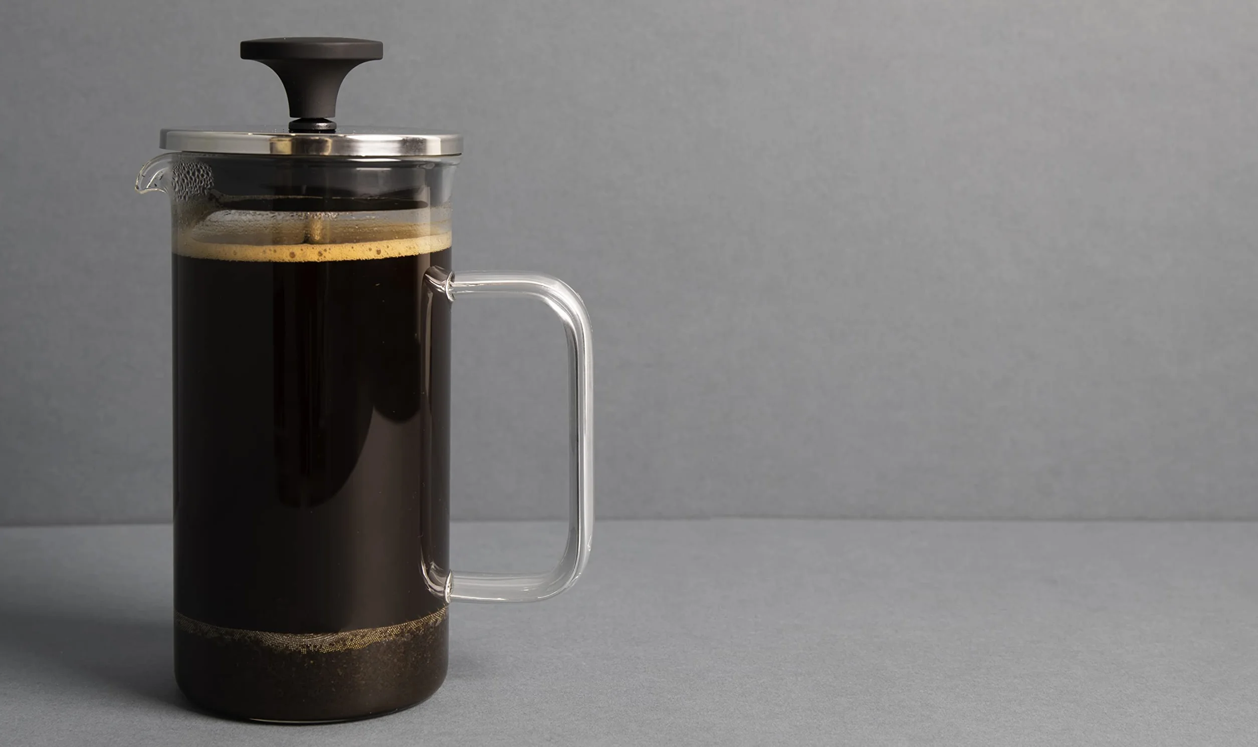 La Cafetière Cafetière całkowicie szklany ekspres do kawy French Press, LCGLCAFE3CP, przezroczysty
