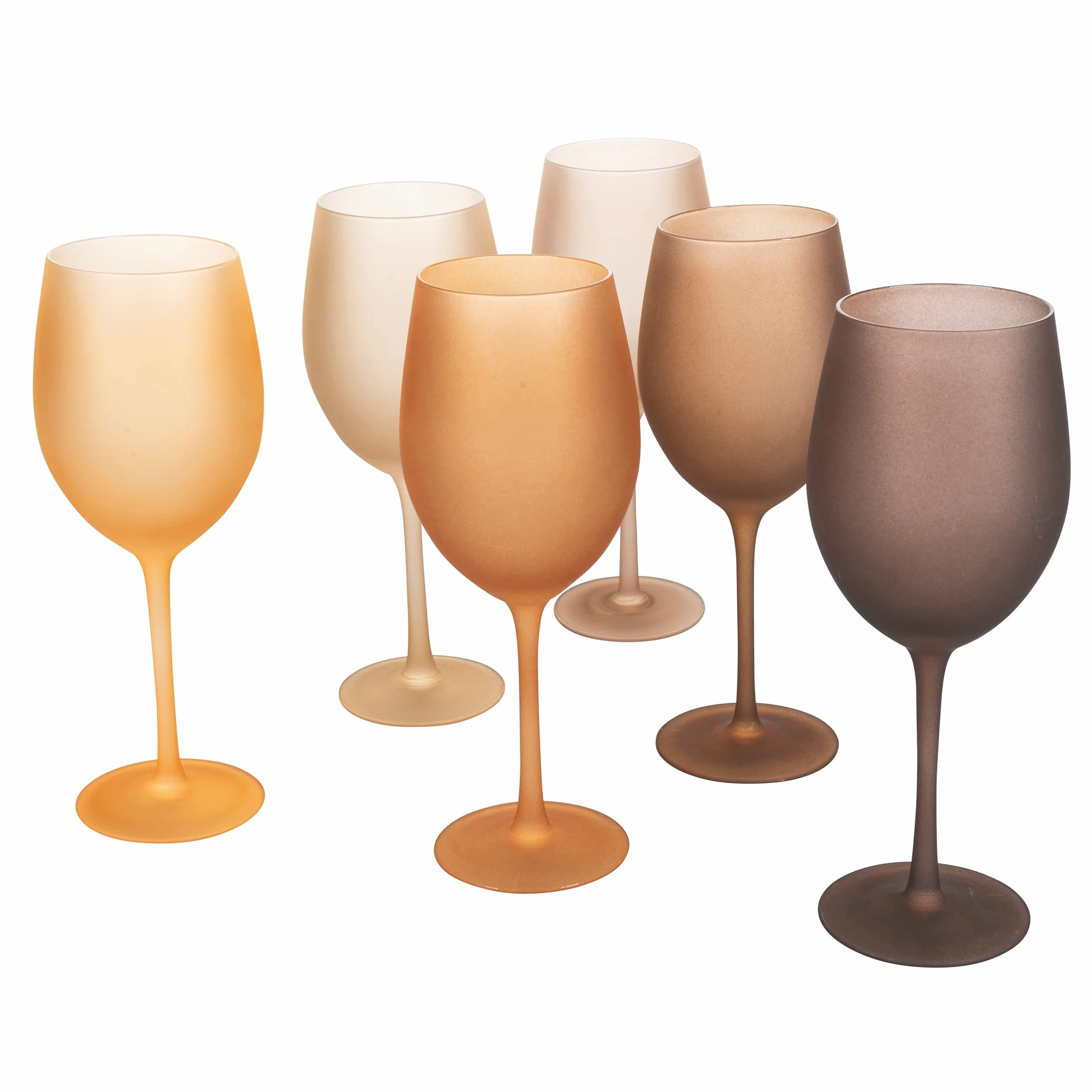 Villa d'Este Home Tivoli Happy Hour Chocolate Set 6 szklanych kielichów 550 ml