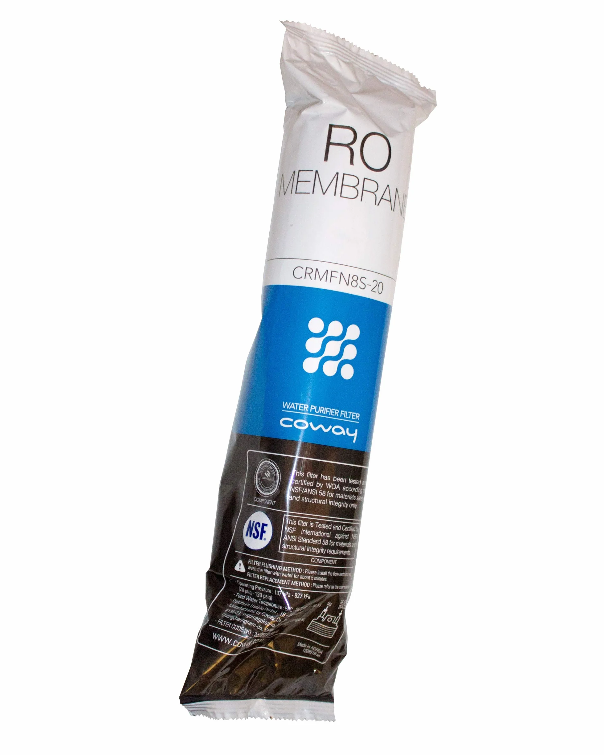 RO MEMBBRANE / do instalacji uzdatniania wody COWAY filtr zastępczy do instalacji wody CHP-06DL, CHP-250L, P-07CL, P-220 / LGL