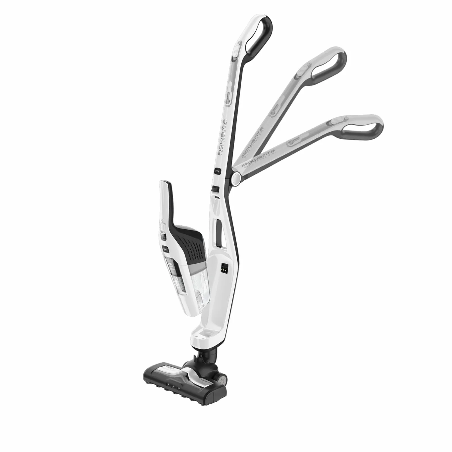 Rowenta Dual Force Odkurzacz Akumulatorowy, Biały/Czarny, 2.5 kg