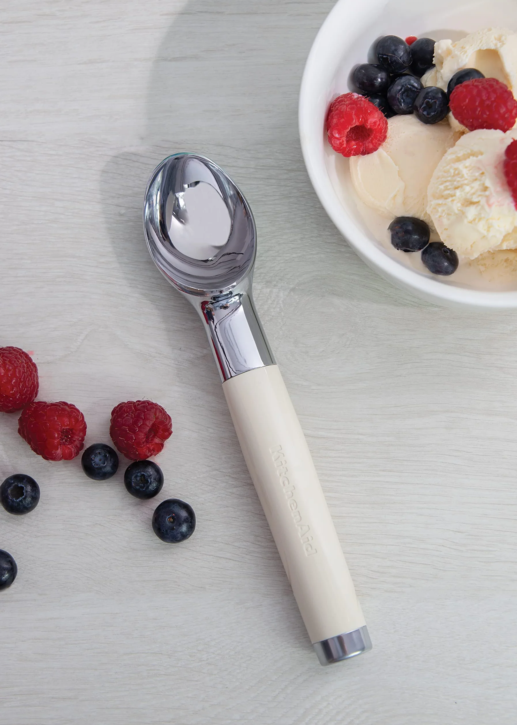 KitchenAid Core Line Ice Cream Scoop, Cream