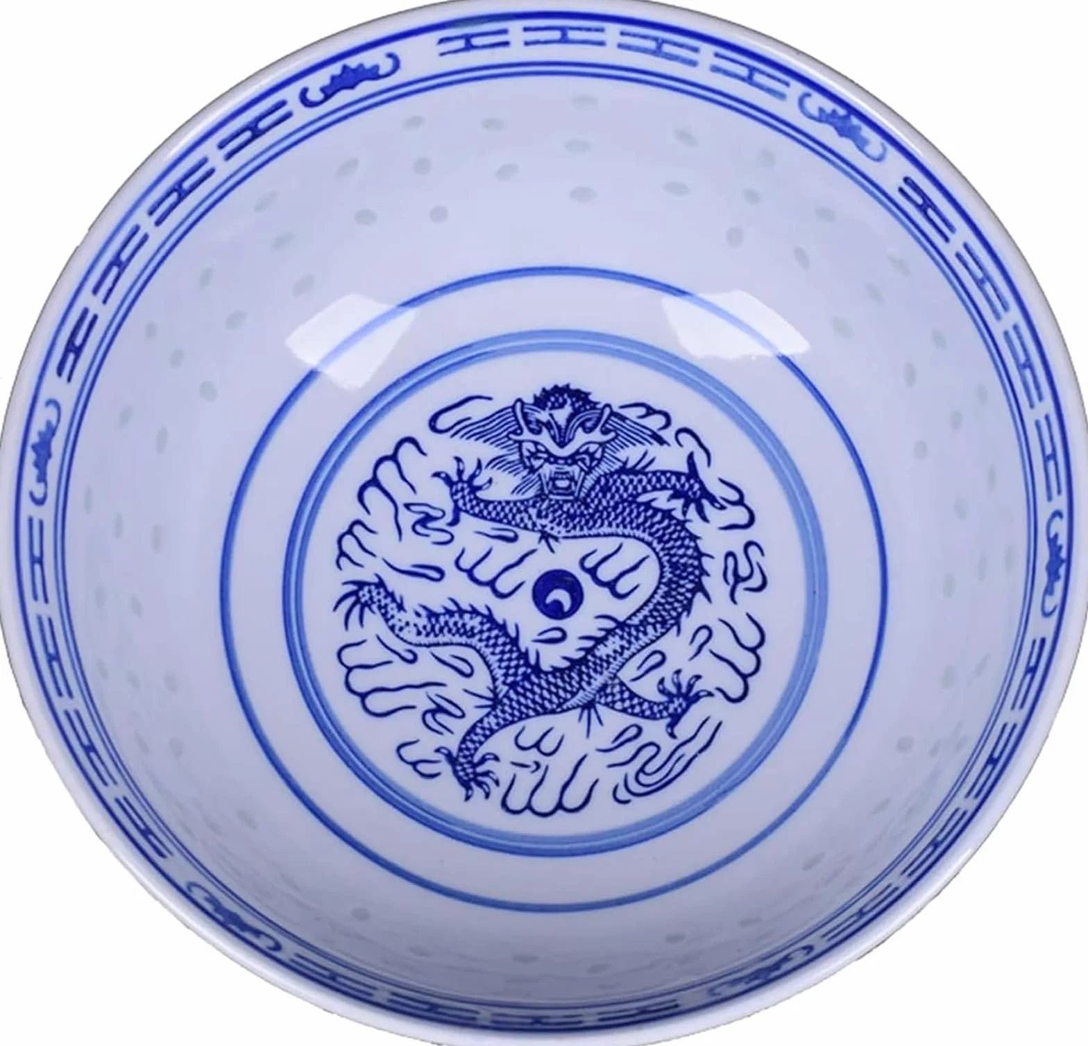 Ceramiczne miski na makaron ramen, porcelanowe azjatyckie miski do zupy, płatków, ryżu, Udon - wzór retro do jadalni i rozrywki