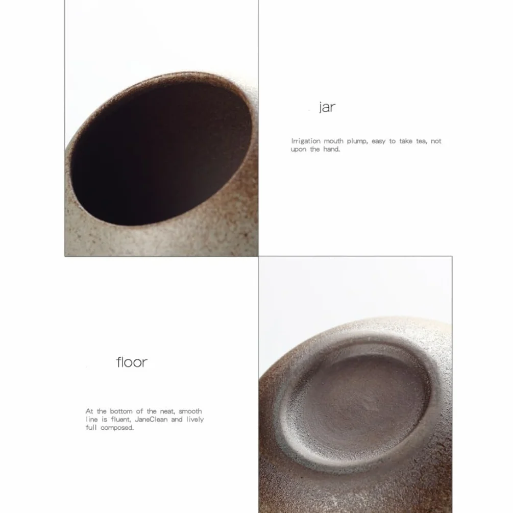 HLTYGWX Słoik na cukier Domowy ceramiczny sypki słoik do przechowywania herbaty Retro w stylu chińskim Gruba Zestaw do herbaty Pojemnik na herbatę Kuchnia Zamknię słoik Pojemnik na herbatę (rozmiar: