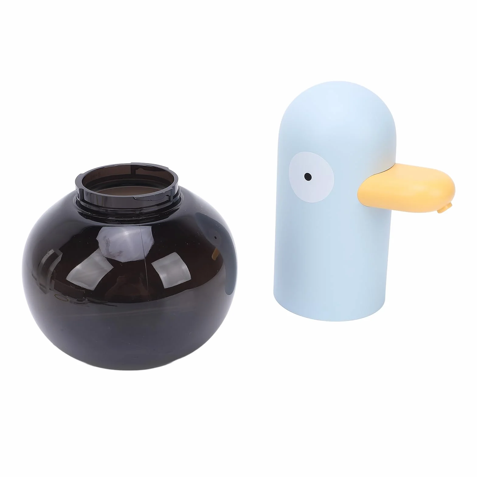Automatyczny Dozownik Mydła w Pianie, Ładowalny Dozownik Mydła Cute Duck, Bezdotykowy Ręczny Dozownik Mydła z Czujnikiem, do łazienek, Kuchni, Uroczej Dekoracji Wnętrz (Typ 1)