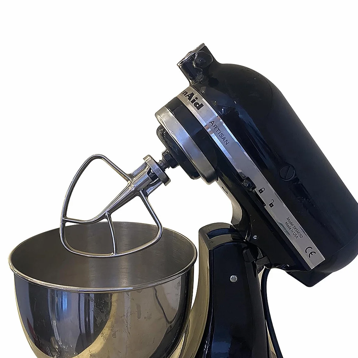 płaskie mieszadło ze stali nierdzewnej do KitchenAid 4.5-5 QT robot kuchenny mikser stojący można myć w zmywarce