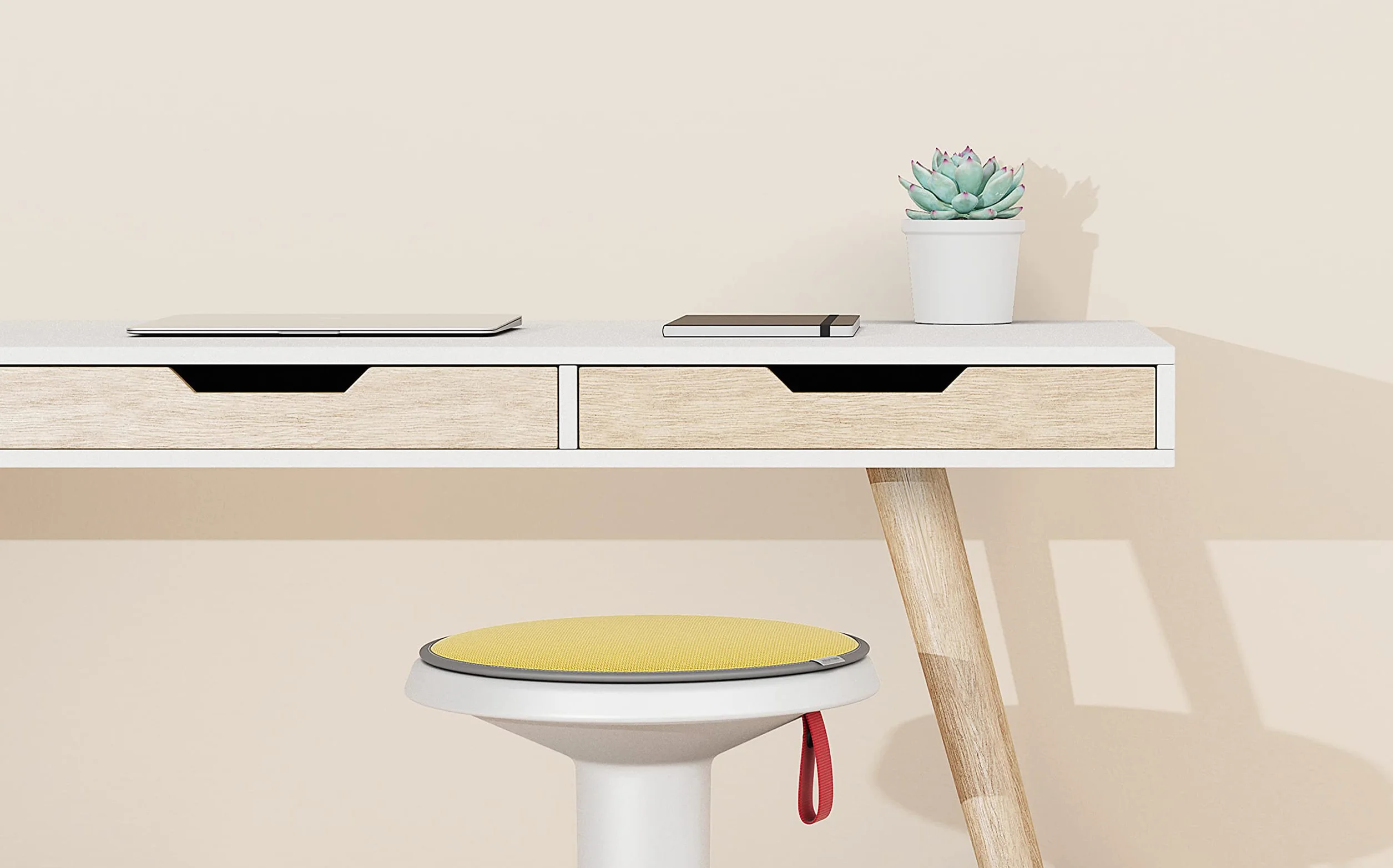 Interstuhl® UPis1 poduszka do siedzenia premium – wyjątkowo wygodna poduszka na krzesło idealnie nadaje się na taboret, krzesła, ławki i podłogi (edycja standardowa, głęboka czerń)