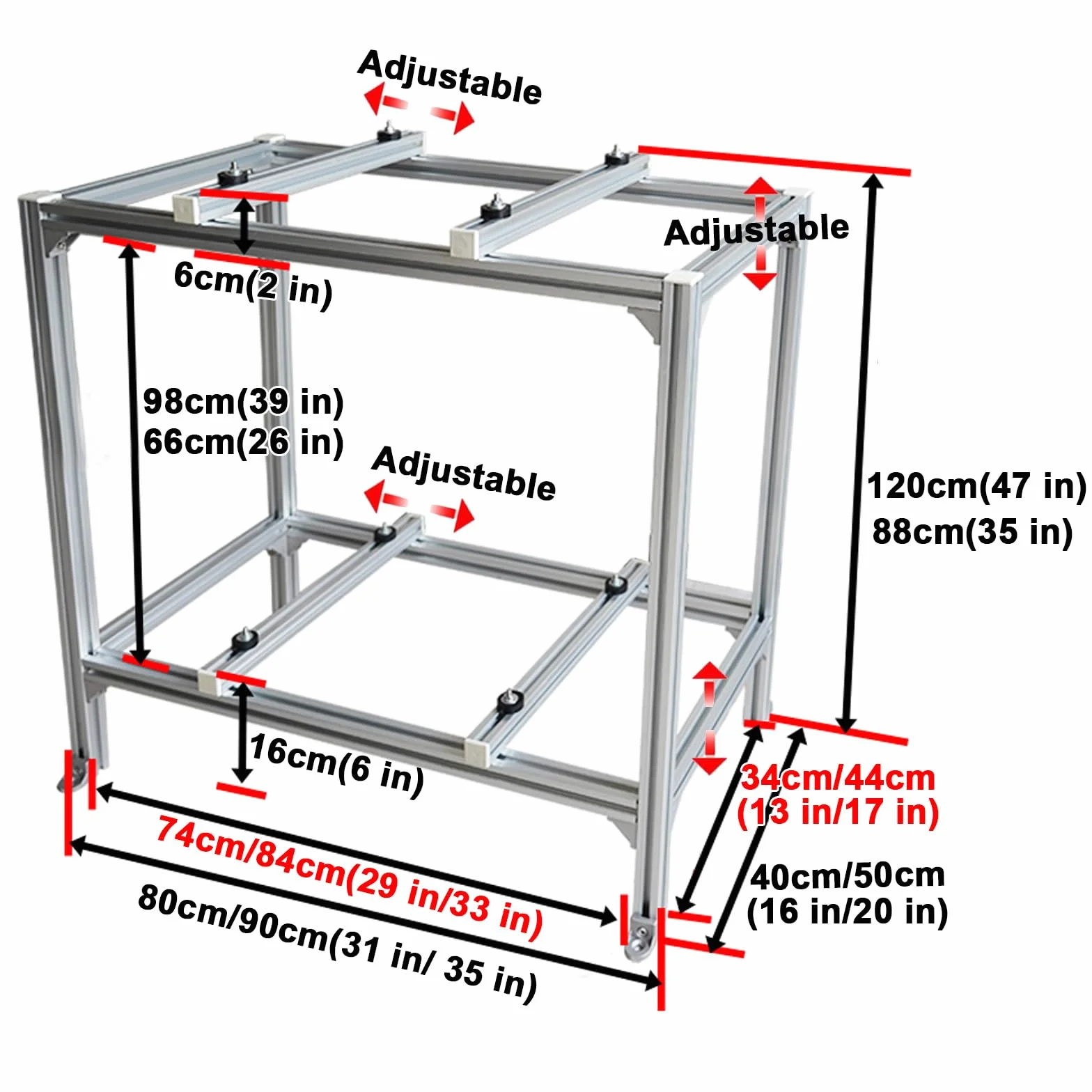 Podstawa Podłogowa Klimatyzatora ze Stopu Aluminium, Wspornik Klimatyzatora Dwuwarstwowy Stojak Podłogowy, Podstawa Uziemiająca do Systemu Pompy Ciepła Mini Klimatyzatory Dzielone (Size : 80x4