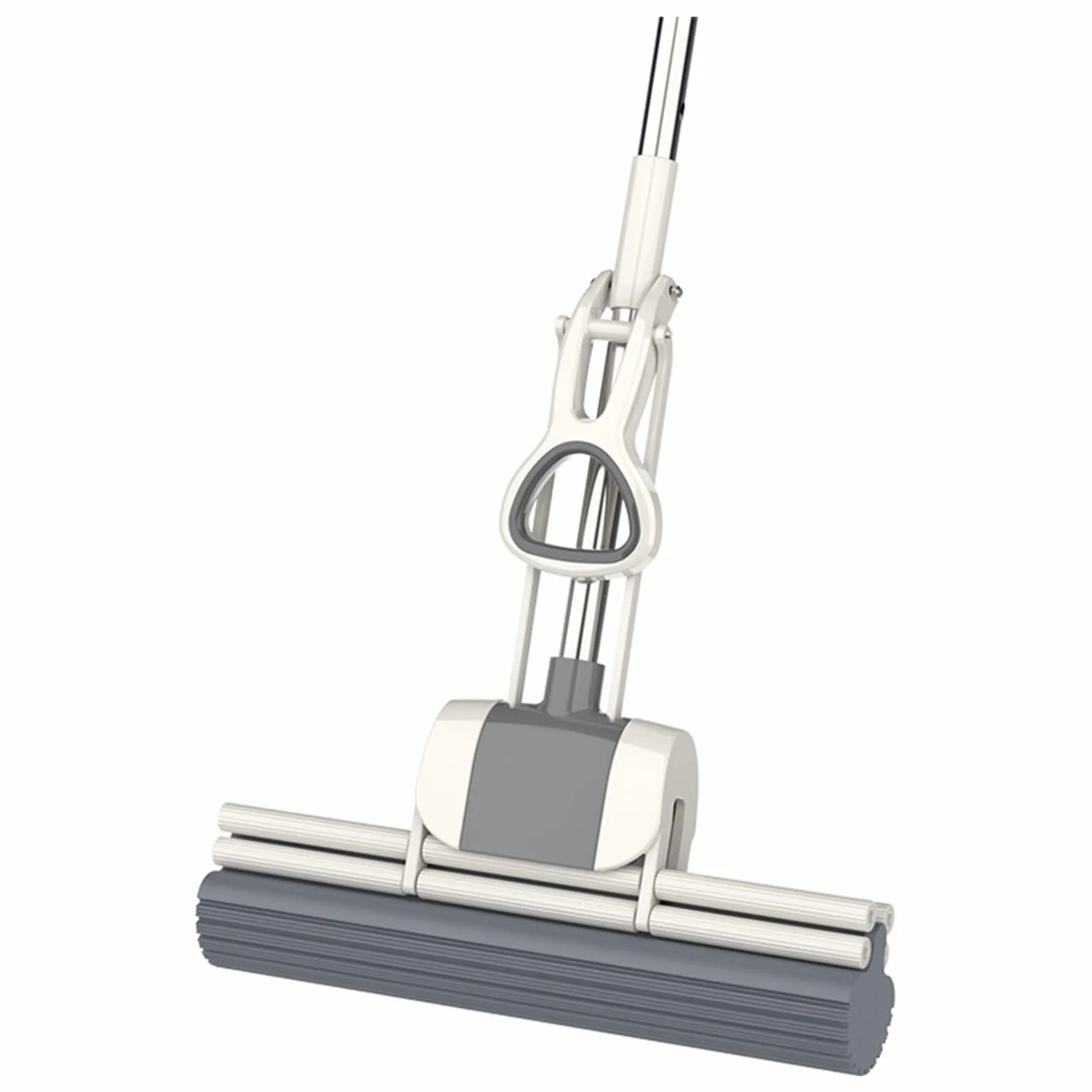 Dioche Wałek do Wyciskania Mopa Lekki Mop z gąbką w Rolce - Wielofunkcyjny Mop do Wyciskania łatwego Czyszczenia w Domu - Konstrukcja Samowyciskająca z Miękkim Materiałem Chłonnym