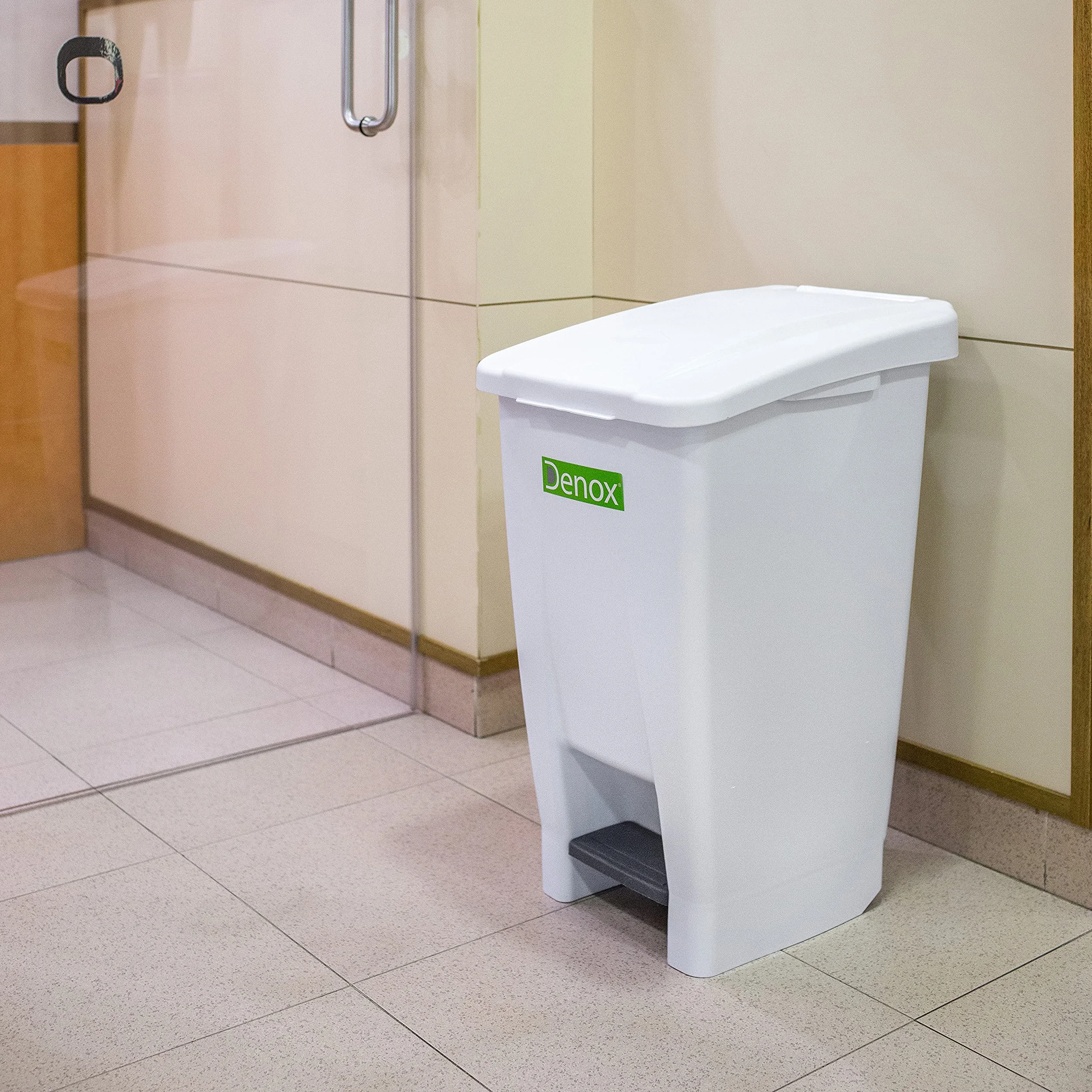 Denox pojemnik selektywny, 60 l, biały