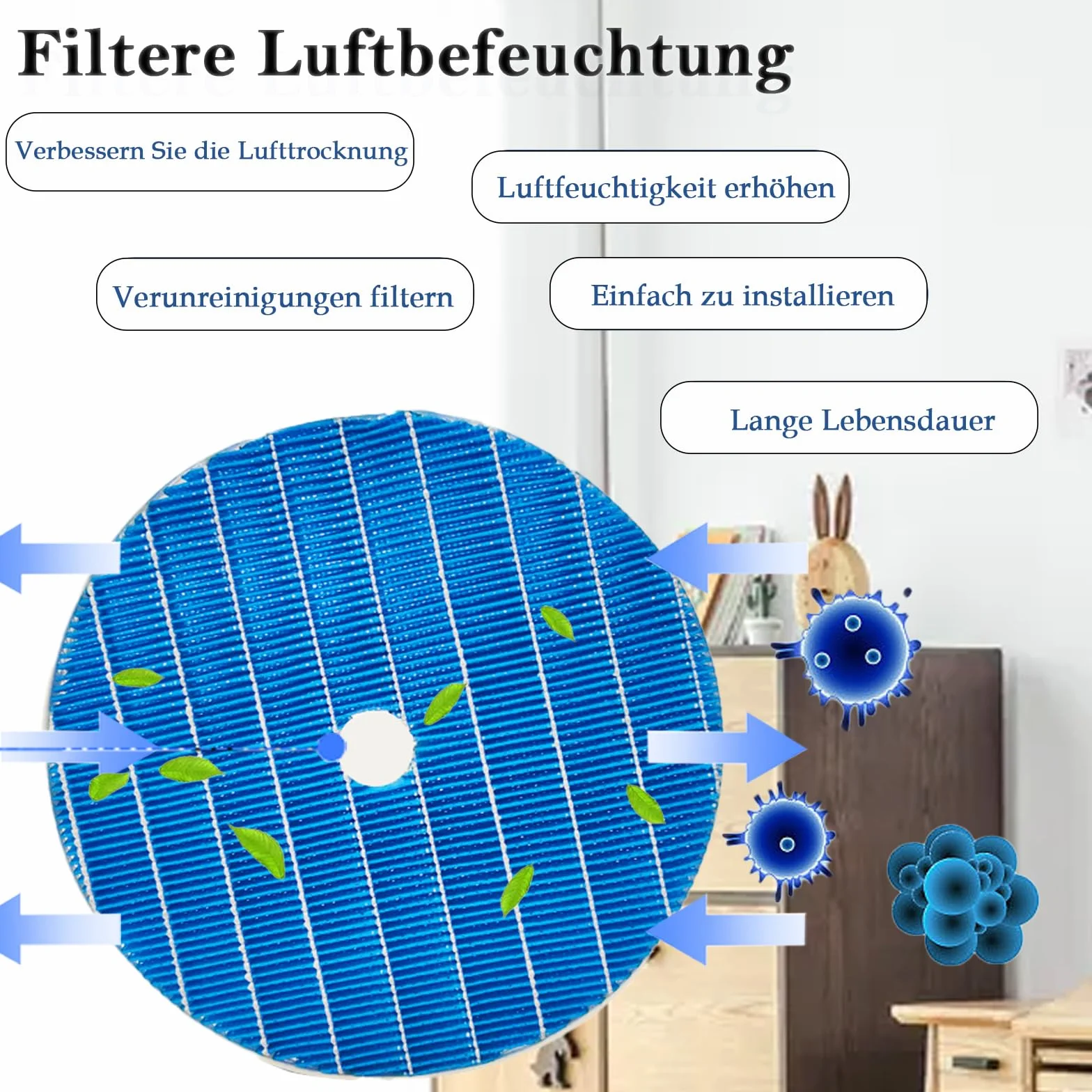 FY2420 FY2422 FY3435 filtr wymienny do Philips Series 2000 & 3000 AC2882 / AC2887 / AC2889 / AC3829 2 w 1 oczyszczacz powietrza i nawilżacz powietrza, filtr HEPA FY2420/30 FY24222 /30 F /30Y3435/30