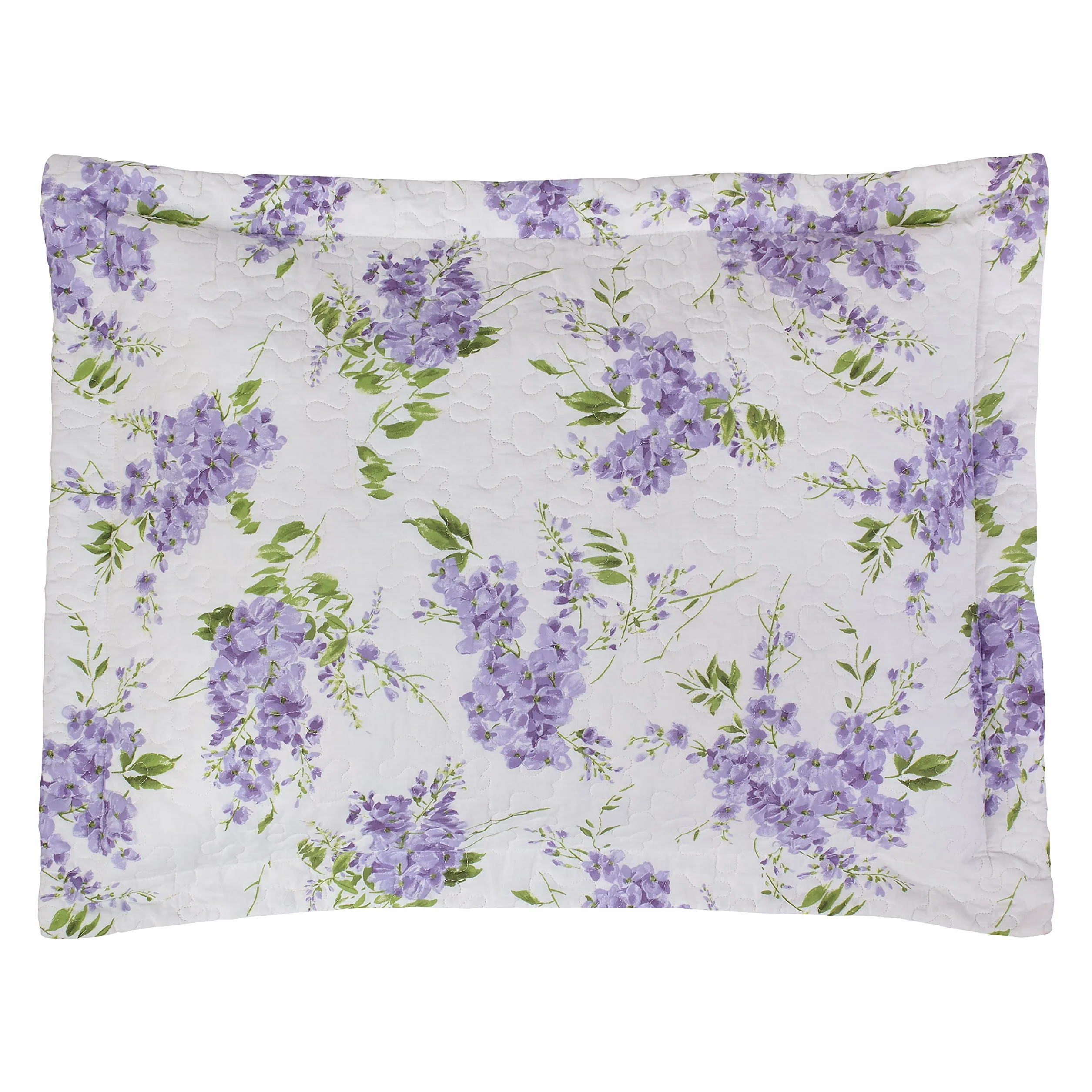 Laura Ashley Home Keighley Collection Zestaw kołder 100% bawełna dwustronna pościel podwójna liliowa