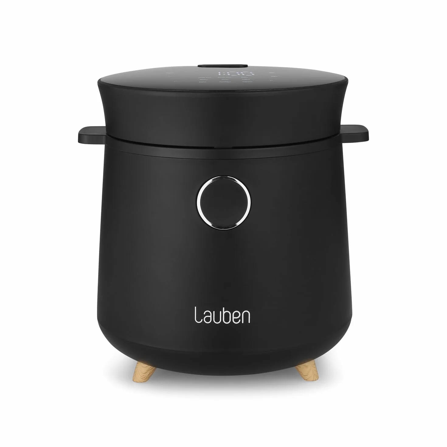 Lauben Wielofunkcyjny ryż Cooker 1500BW, wielofunkcyjny przyrząd do gotowania ryżu, 350 W, 1,5 l, cyfrowy wyświetlacz, 9 programów, powłoka nieprzywierająca, ochrona temperatury, opóźnienie