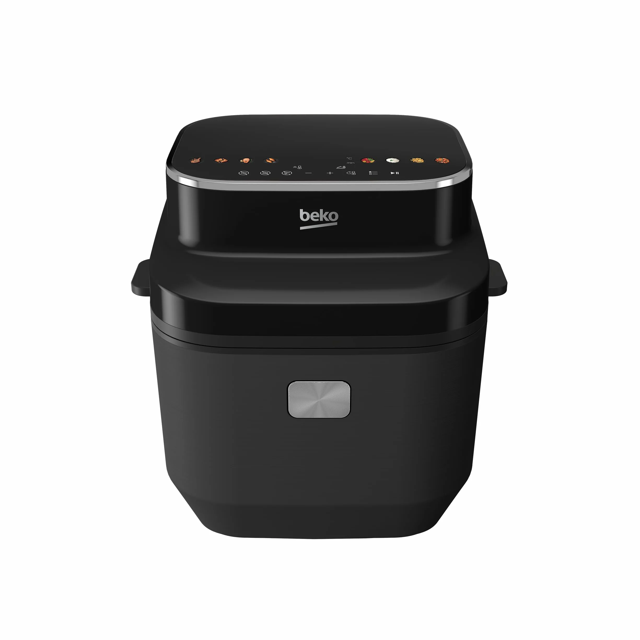 BEKO FRL5474B cyfrowa frytkownica powietrzna, moc 2570 W, 8 automatycznych programów gotowania, pojemność 7,6 l, gotowanie na parze