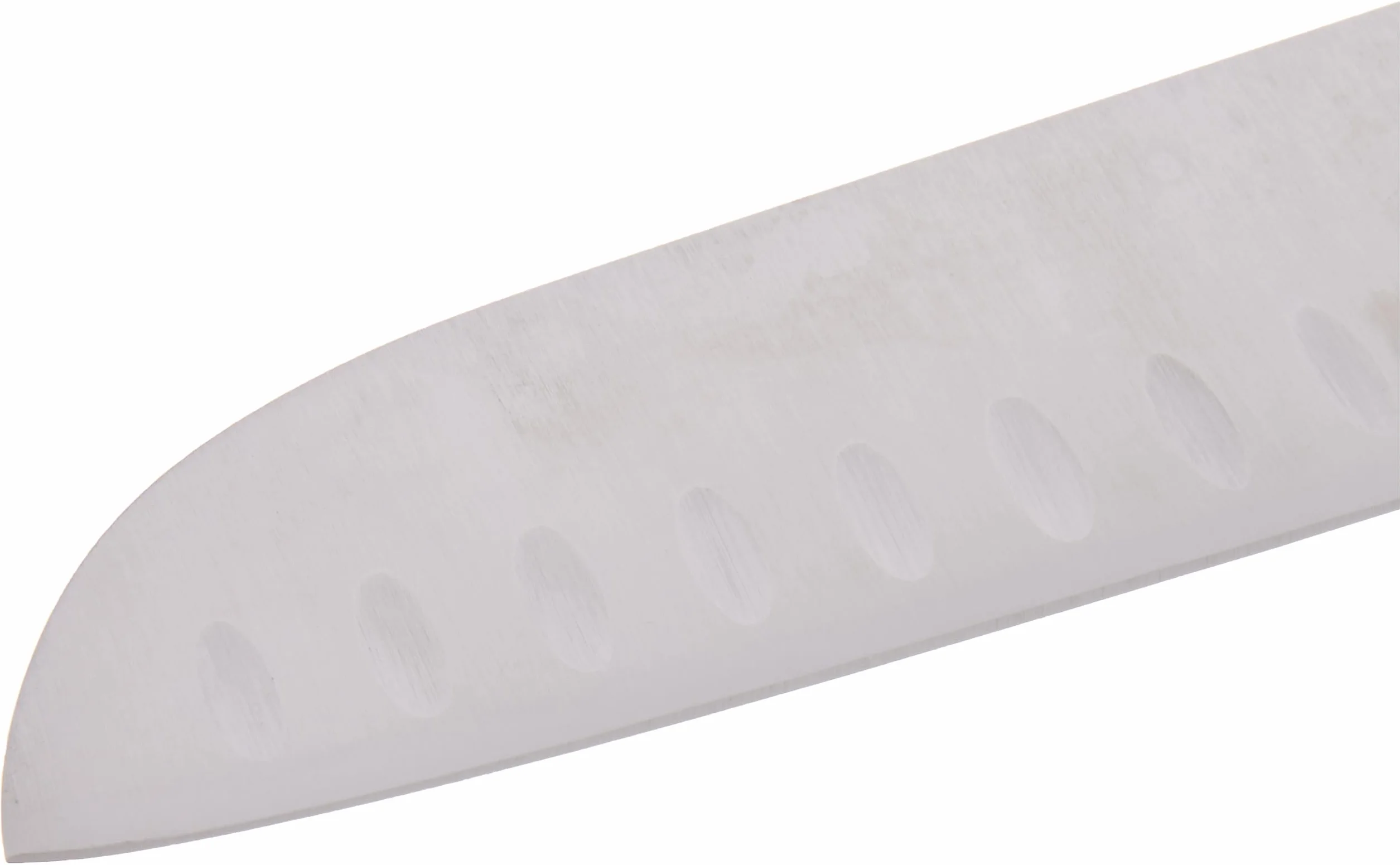 Alessi SG508 Mami Duży nóż Santoku, stal AISI 420, srebrny