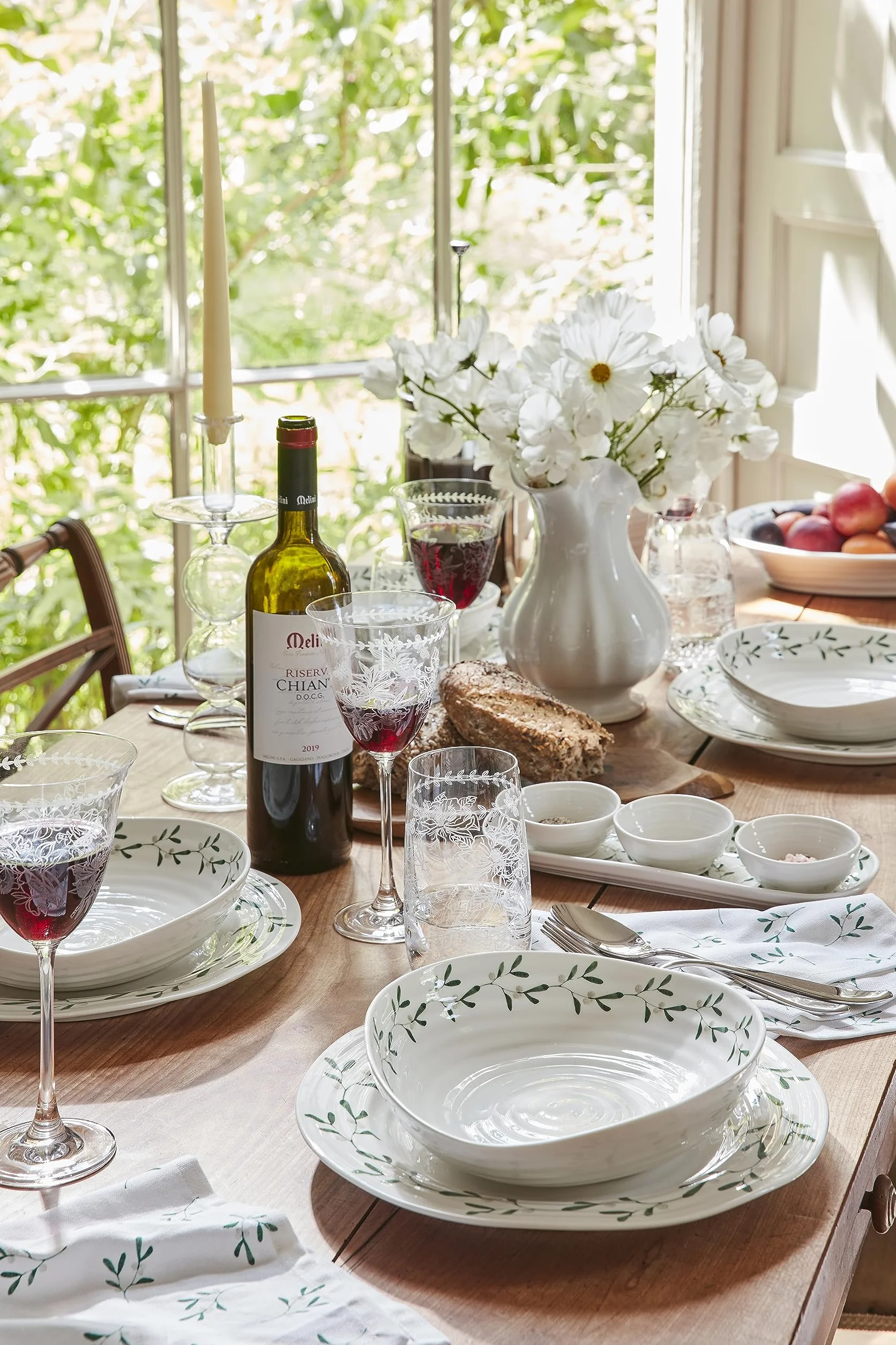 Sophie Conran do Portmeirion CPXT80002-XP serwis obiadowy, porcelana, biała