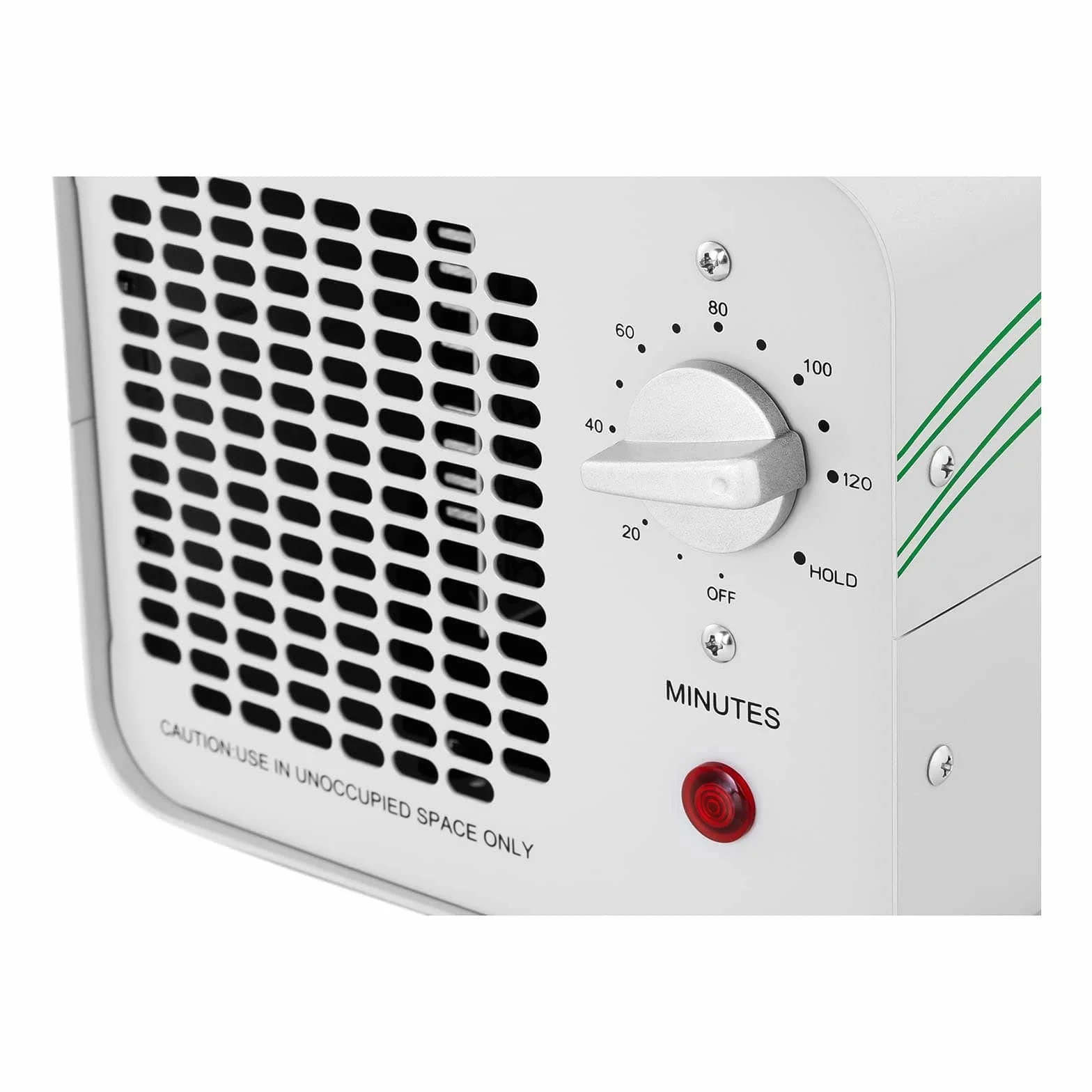 AIRCLEAN 7G-WL profesjonalny generator ozonu, oczyszczacz powietrza, ozonizator (7000 mg/h, 100 W, minutnik 120 m, aluminium malowane proszkowo)