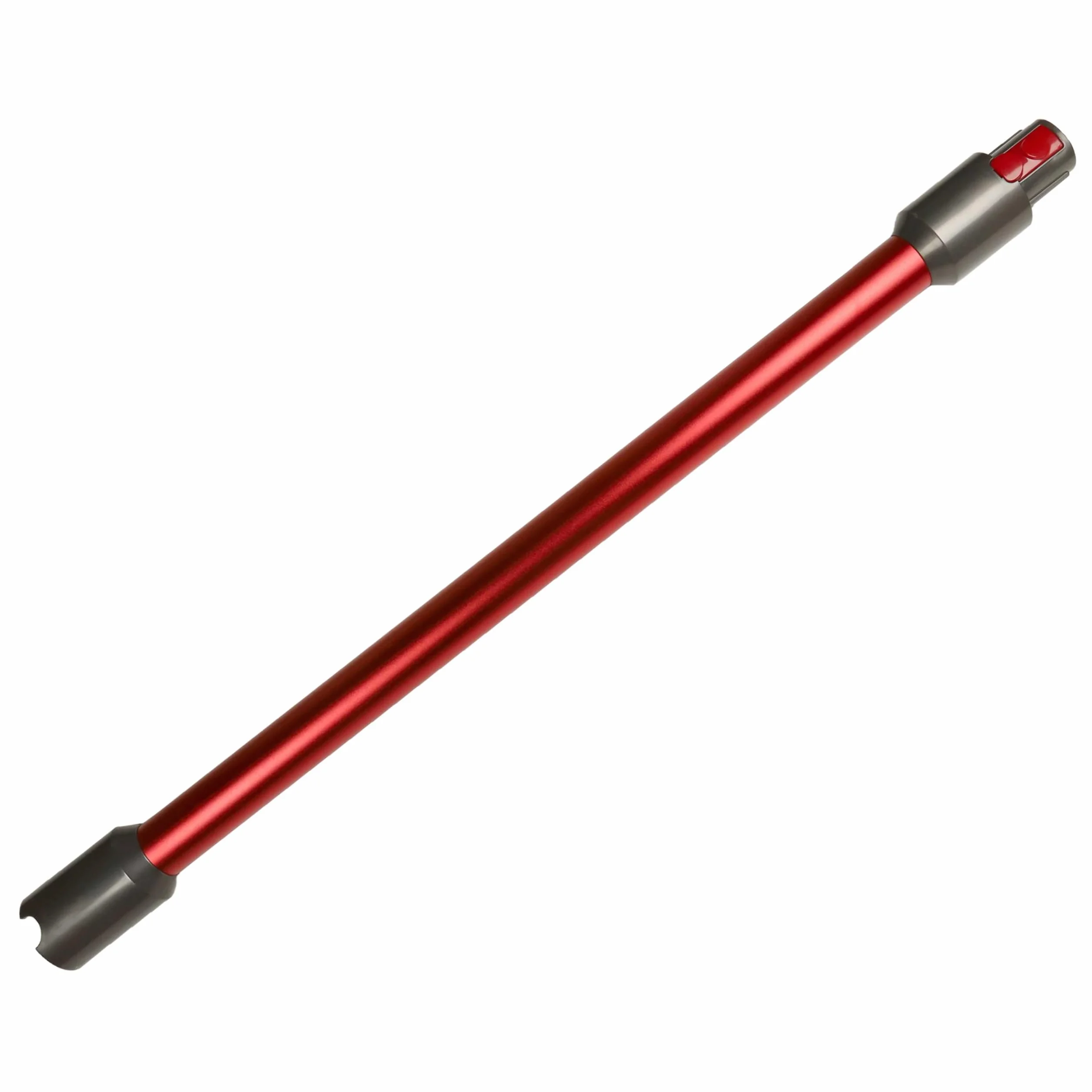 Vhbw Rura odkurzacza kompatybilna z odkurzaczem Dyson V12 Detect Slim Absolute - złącze 35 mm, długość 74 cm, czerwony, szary