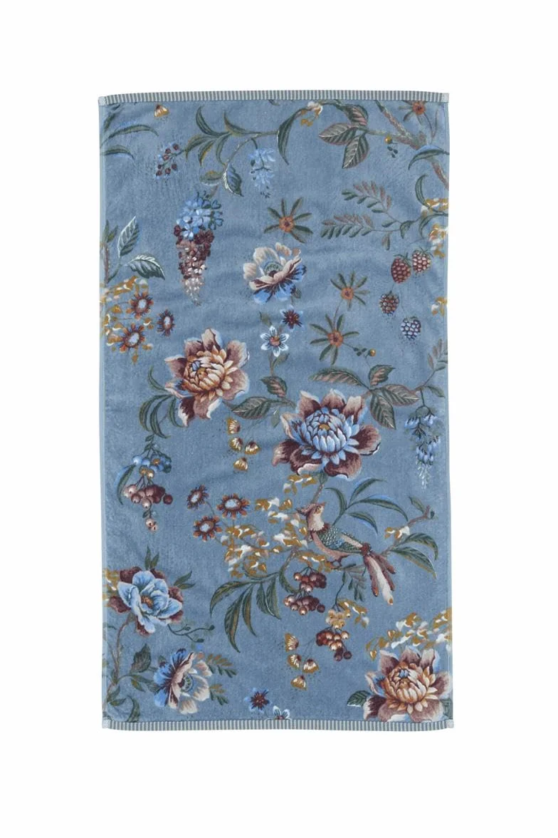 Pip Studio Secret Garden Ręcznik Niebieski 55 x 100 cm (1 szt.)