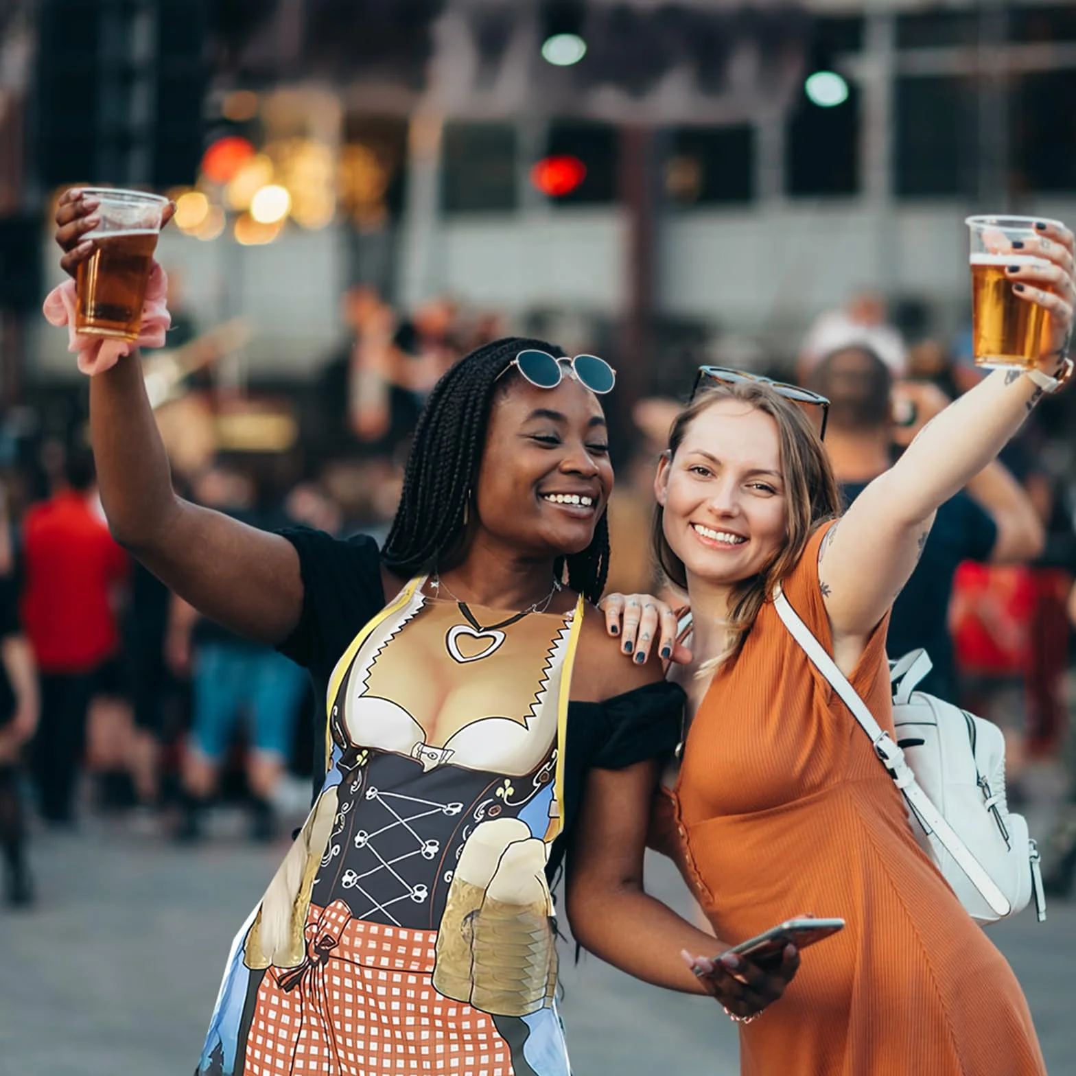 Münchner Oktoberfest fartuch kucharski męski – zabawny fartuch do grillowania i fartuch Dirndl na Oktoberfest, spersonalizowany i jedyny w swoim rodzaju, zabawny, przylegający, wodoodporny fartuch