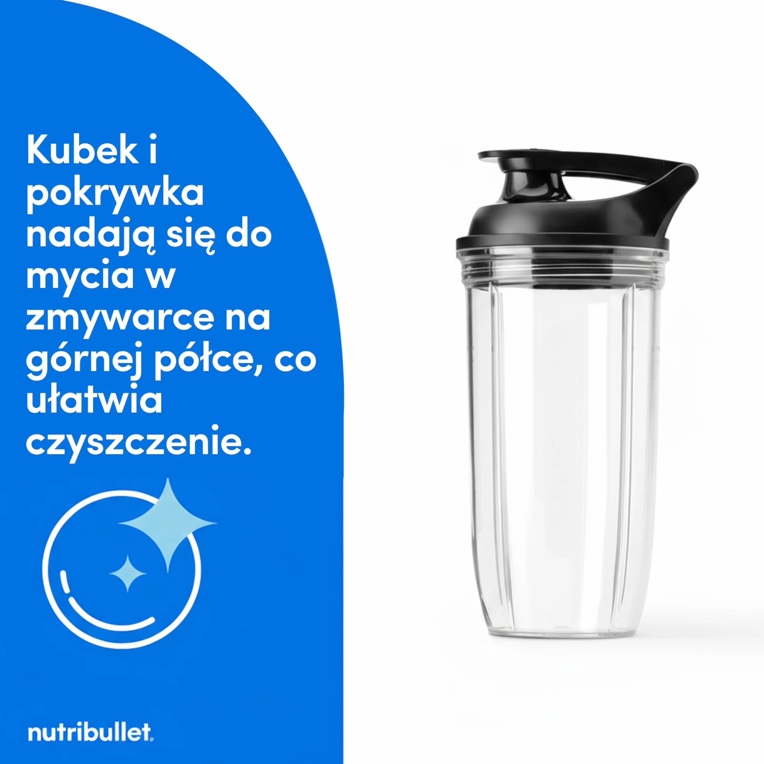 Nutribullet 1000 Blender Elektryczny Wielofunkcyjny 1000 W 900 Ml Tritan Renew