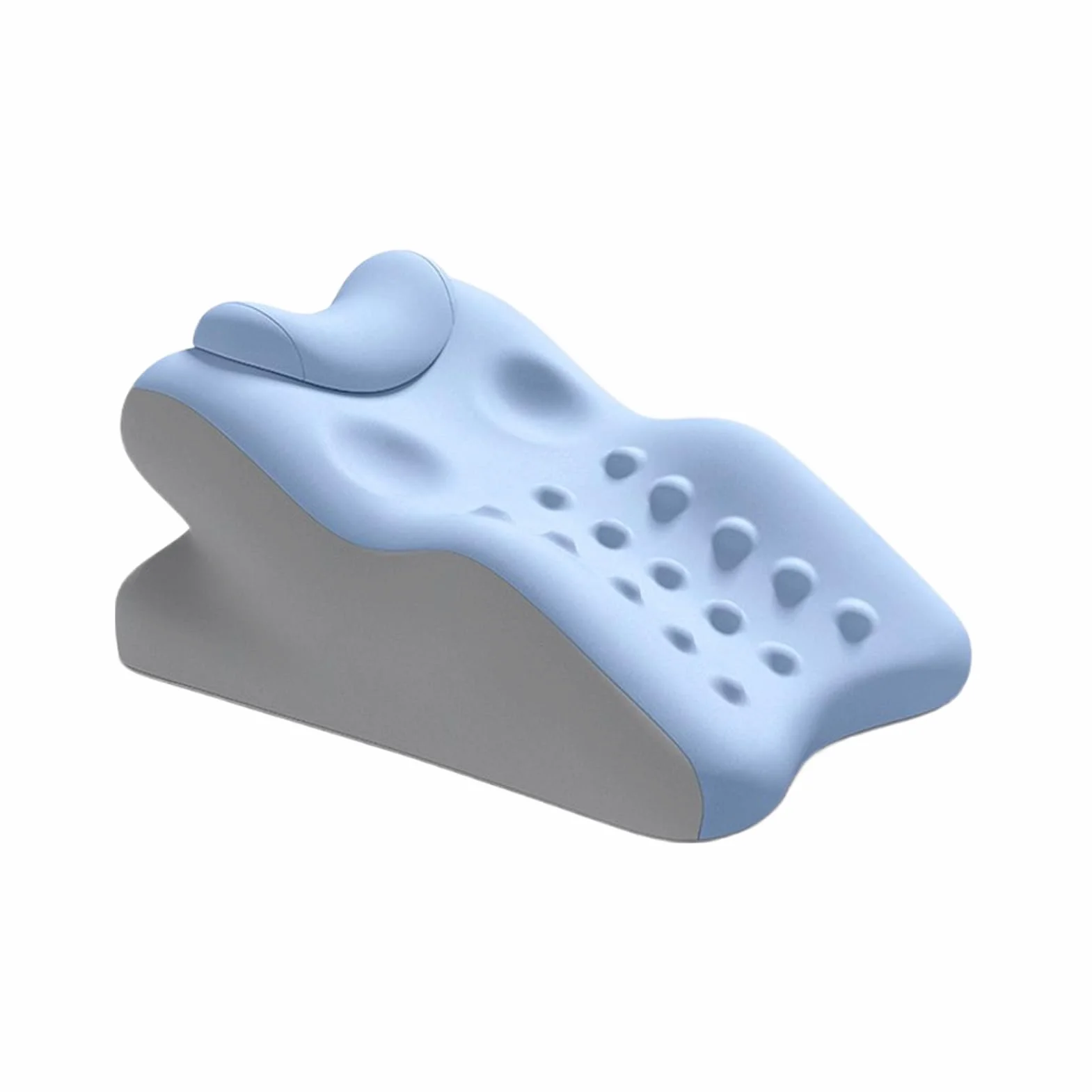 Poduszka łóżka, poduszka do pianki z pamięcią do spania, wygodne poduszki wspierające ergonomicznym desigem, wsparcie lędźwiowe dla sypialnych, siedzących, czytania i relaksu, 21.65x15.75x9,84 inch