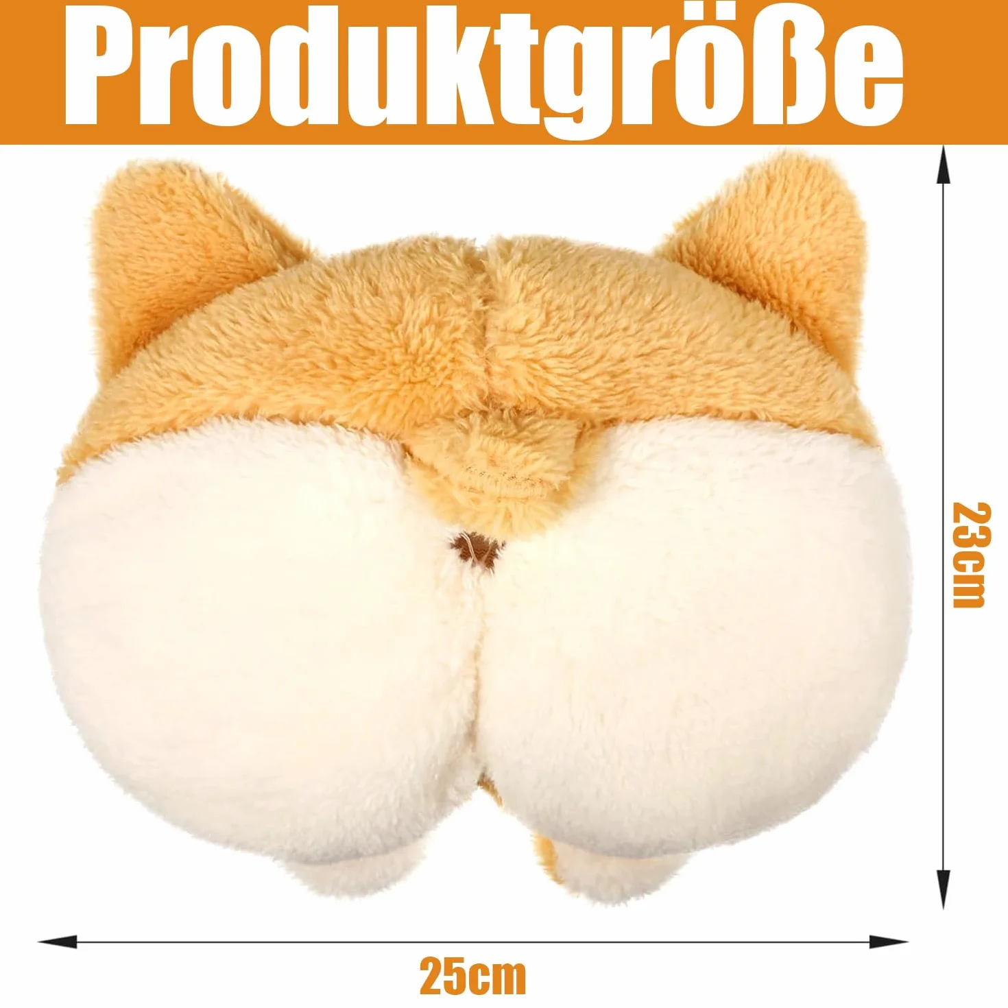 Pluszowy Dozownik Chusteczek Corgi Do Samochodu, Domu, Sypialni - Słodki, Zabawny Pojemnik Na Chusteczki Higieniczne