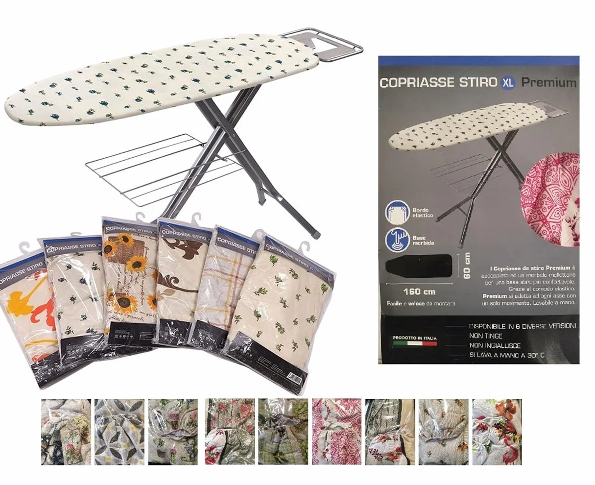 Pokrowiec na deskę do prasowania 160x60 XXL Uniwersalny Premium do żelazka parowego