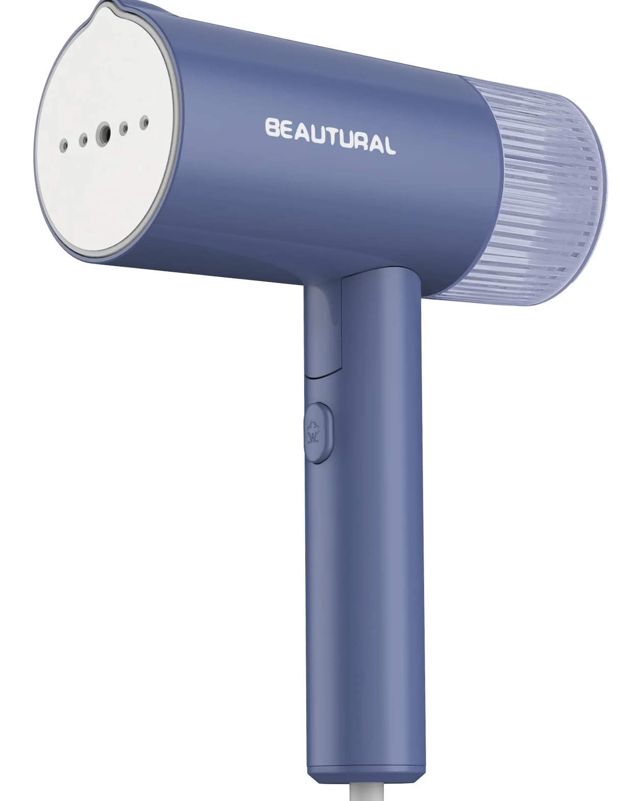 BEAUTURAL Parownica do ubrań, 1000 W, 150 ml zbiornika na wodę, składana, długość kabla 1,9 m,żelazko parowe
