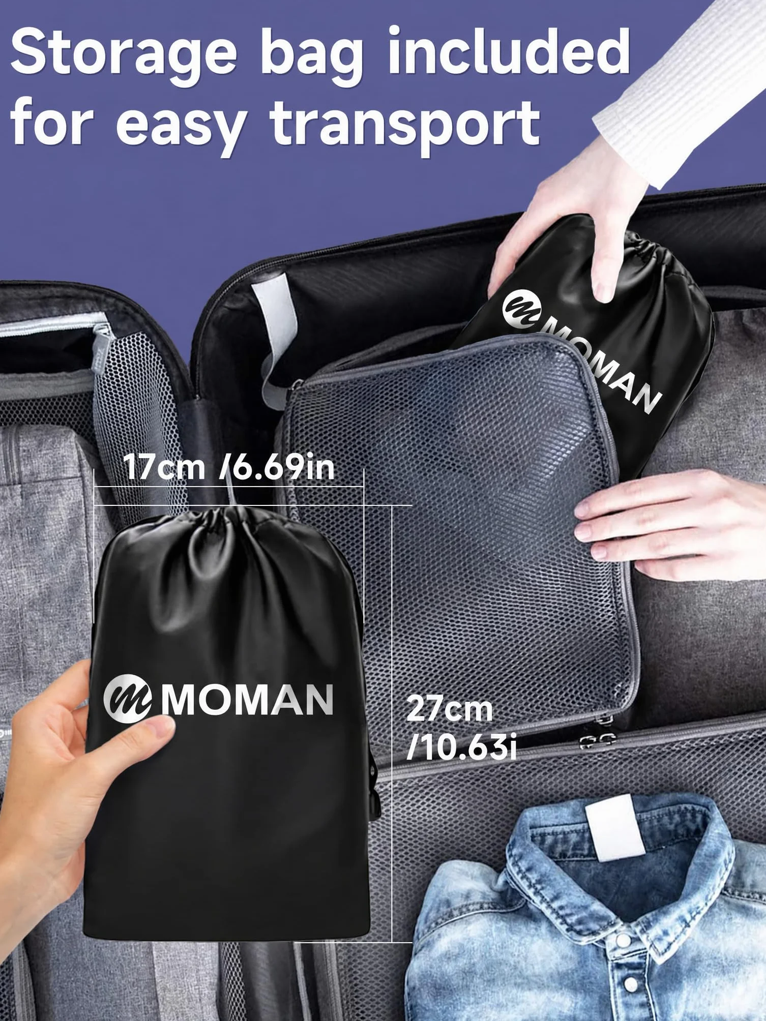 Moman Foot Rest Przenośny hamak dla dorosłych i dzieci do długiego lotu, podnóżka do samolotu i podróży samochodowych