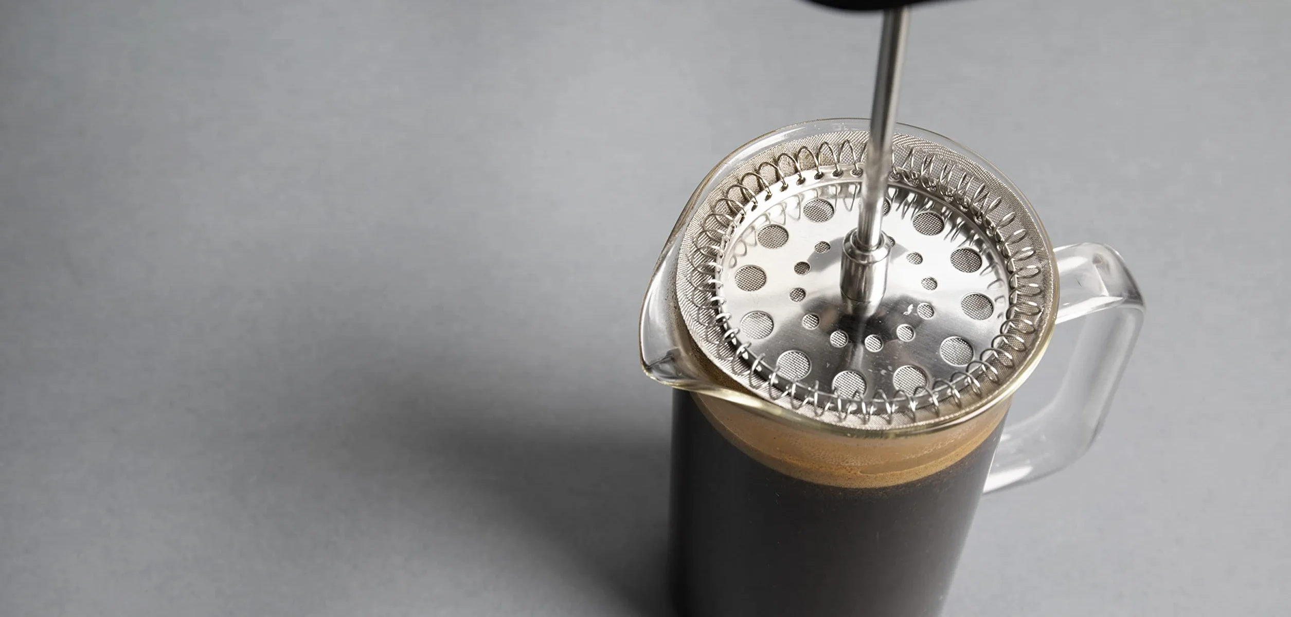 La Cafetière Cafetière całkowicie szklany ekspres do kawy French Press, LCGLCAFE3CP, przezroczysty
