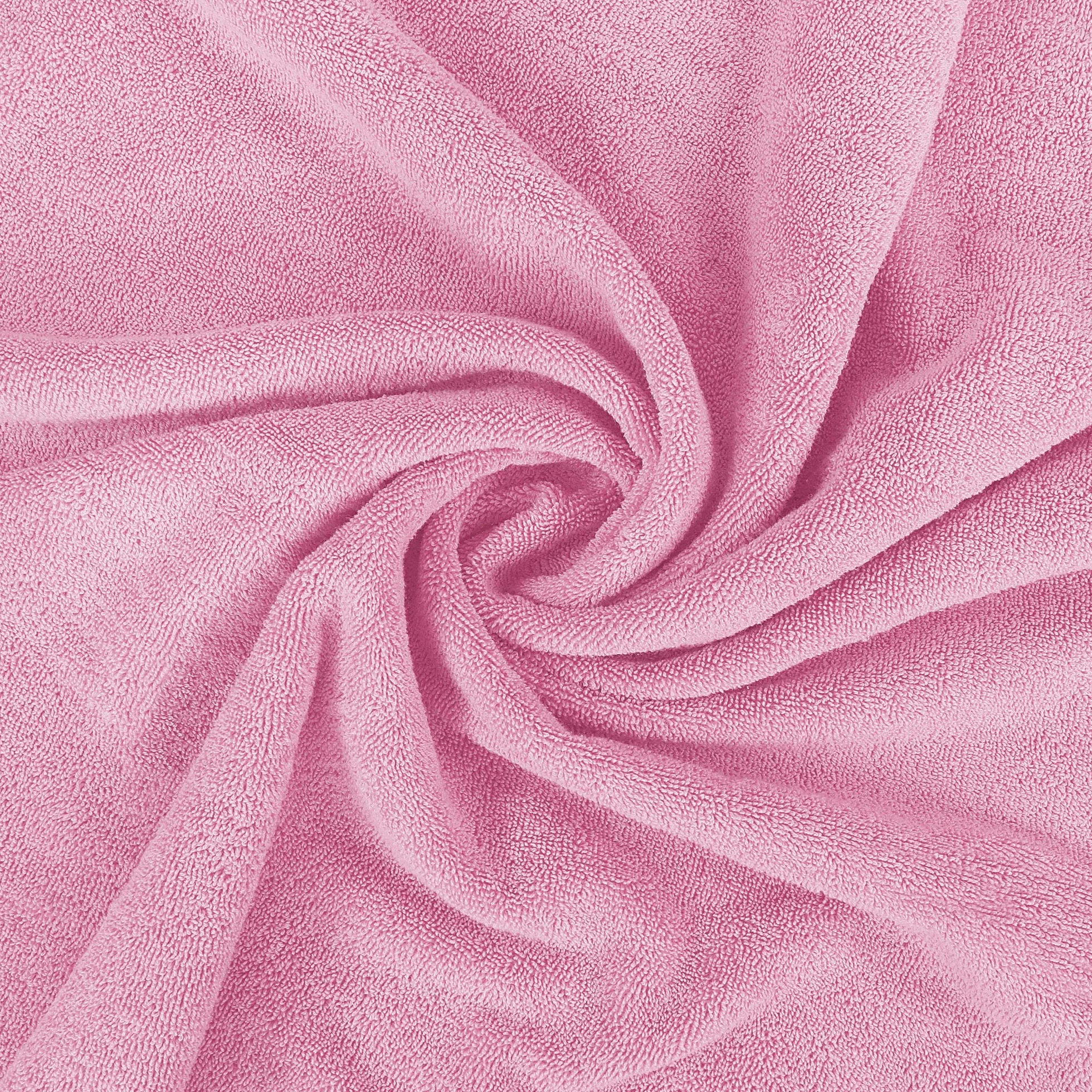 Utopia Towels Ręcznik Kąpielowy 100% Czesana Bawełna 90x180 cm 2 szt. Różowy