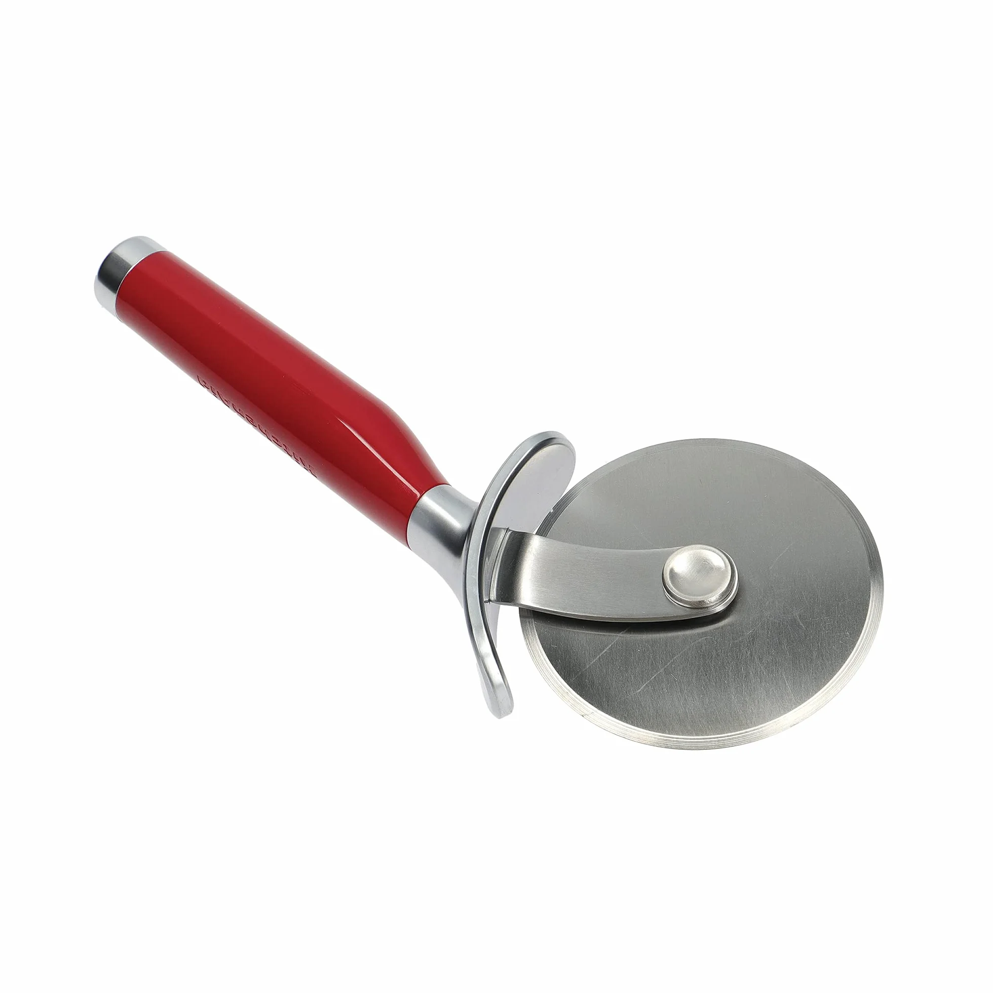 KitchenAid Nóż do Pizzy, Radełko, Stal Nierdzewna - Kolor Empire Red
