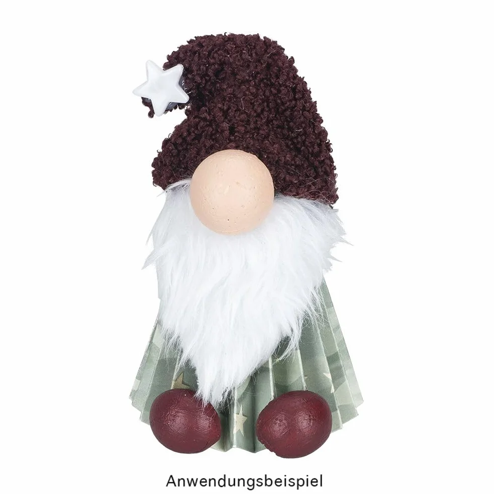 Ideen mit Herz Tasiemka ze sztucznego futra | materiał futrzany | plusz | szerokość 12 cm | długość 2 m | sztuczne futro idealne do majsterkowania, szycia, dekorowania | bieżnik na stół (biały)
