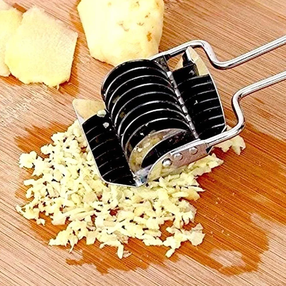 LATRAT Ręczna krajalnica do ciasta ze stali nierdzewnej, maszynka do makaronu