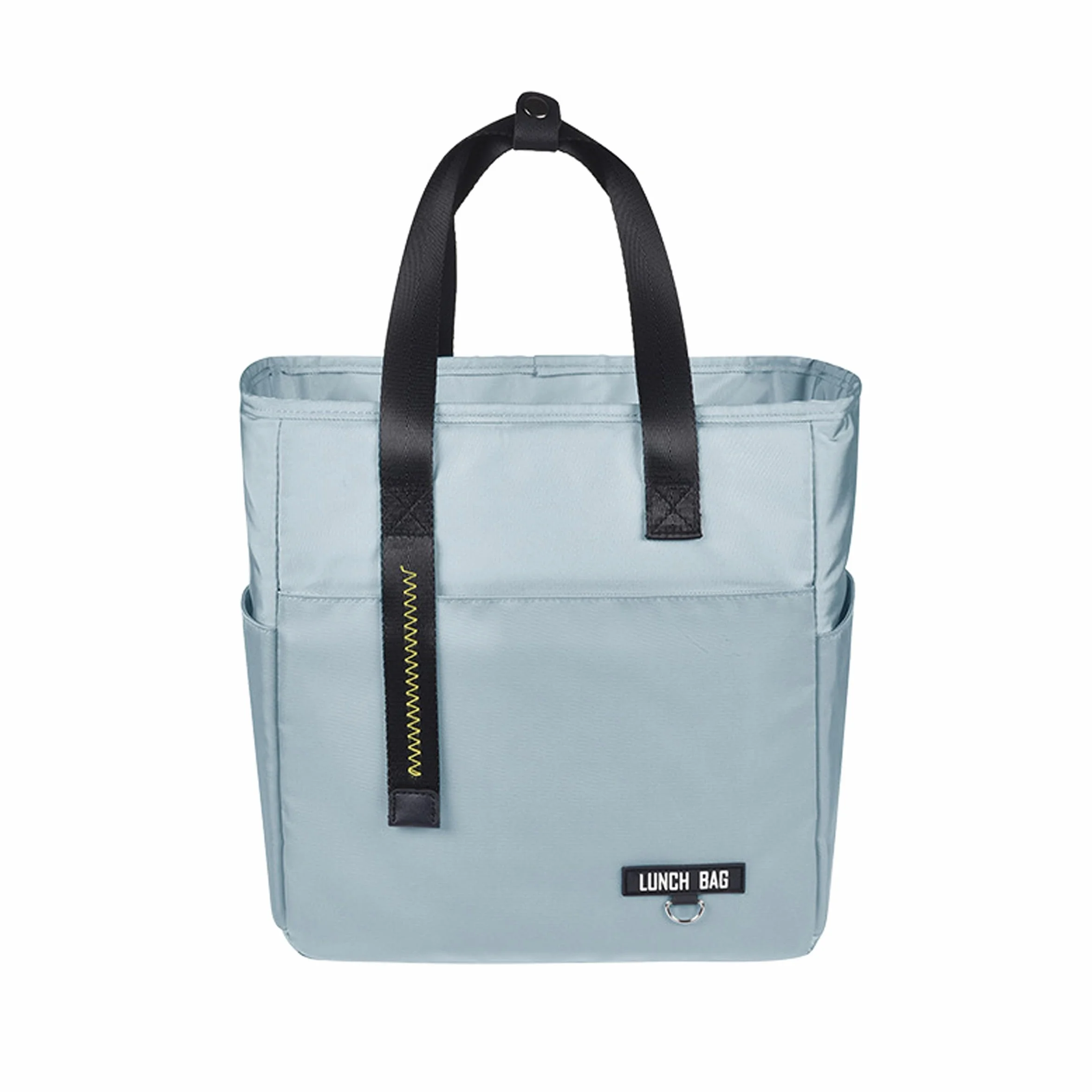 Nanxson Izolowane pudełko na lunch wielokrotnego użytku, szczelna torba na lunch, torba chłodząca Bento z uchwytem na butelkę i bocznymi kieszeniami (11L, B Blue)
