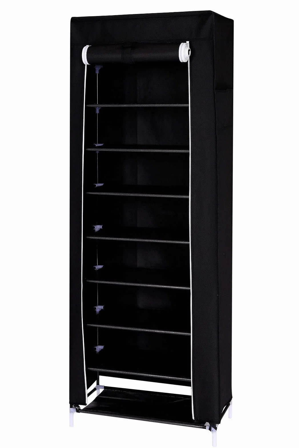 Tavora Szafa składana z flizeliny 60x30x160 cm czarna