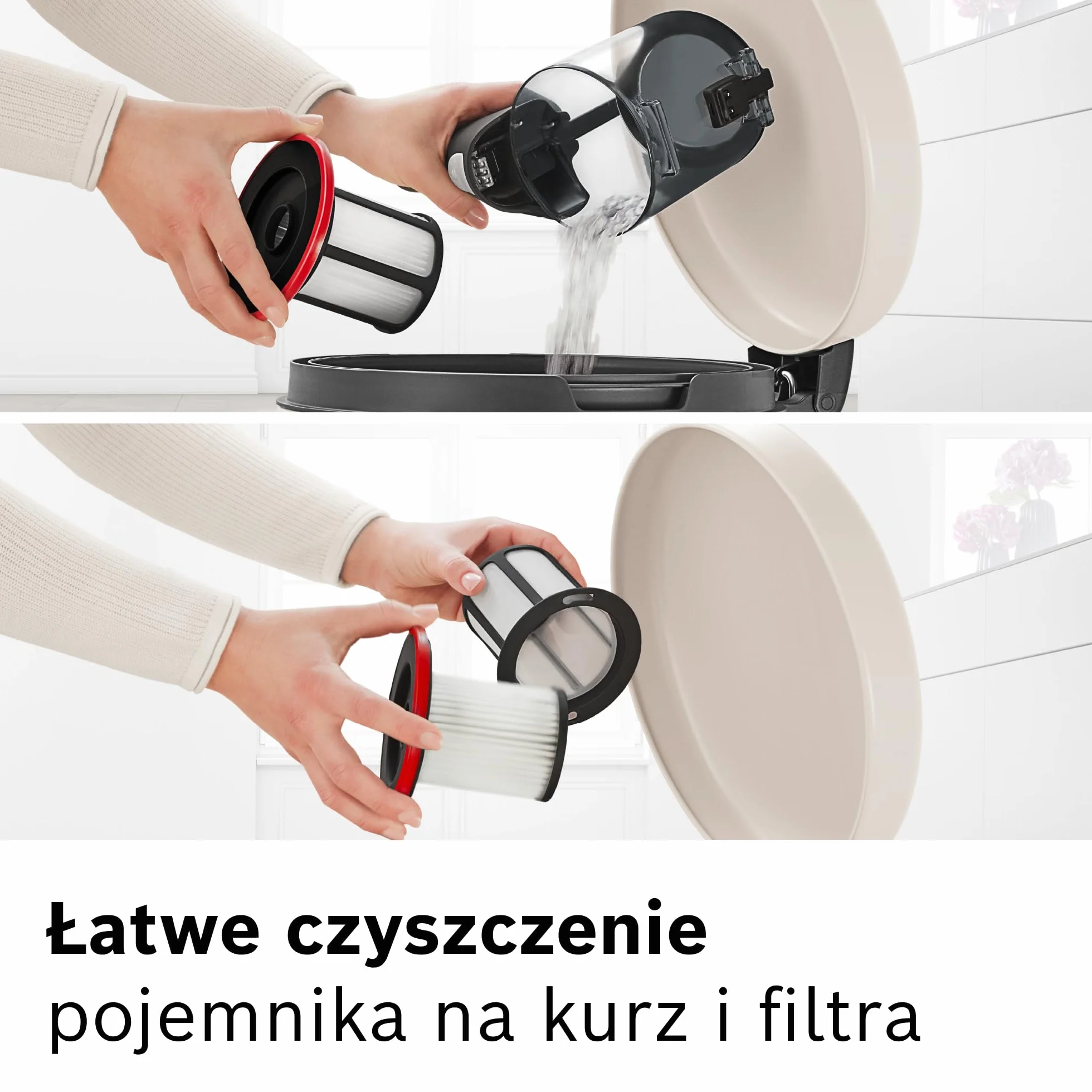 Bosch Unlimited BCS611AM Series 6 odkurzacz bezprzewodowy biały