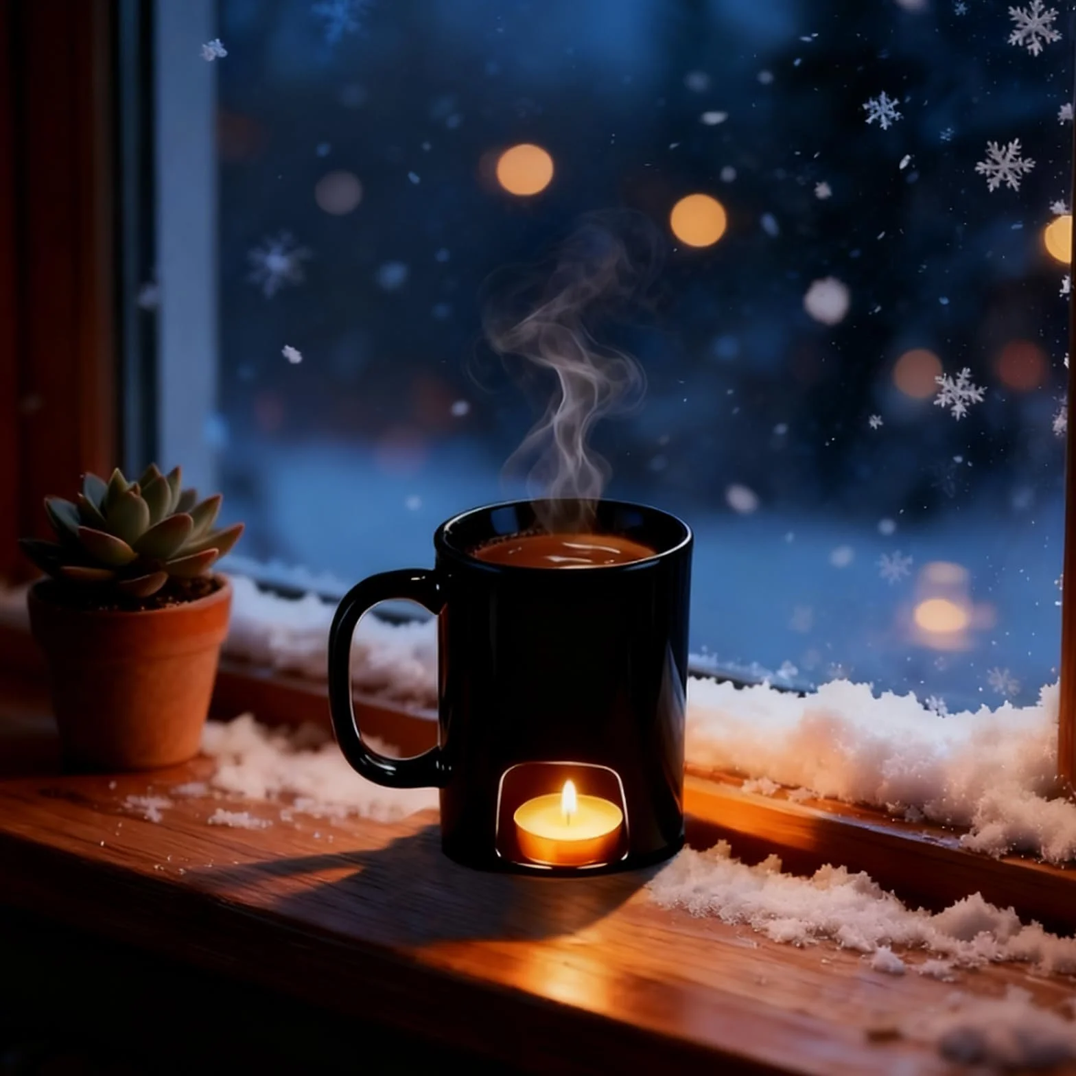 Ceramiczne czekoladowe fondue ze świeczką typu tealight – przenośny, odporny na wysokie temperatury kubek czekoladowy z ceramiki, podgrzewacz do sera i masła, mini garnek do fondue do