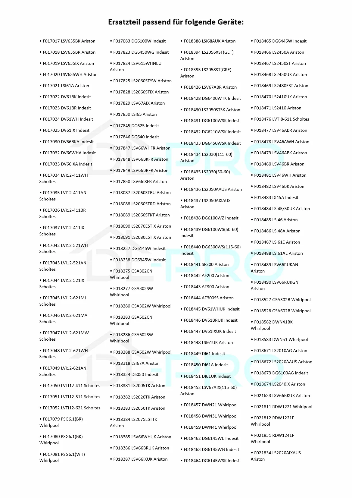 DL-pro Nakrętka złączkowa do rury ramienia natryskowego Indesit Ariston C00144315 Whirlpool Bauknecht 482000022981 nakrętka mocująca do górnego ramienia natryskowego, ramię zmywarki do naczyń