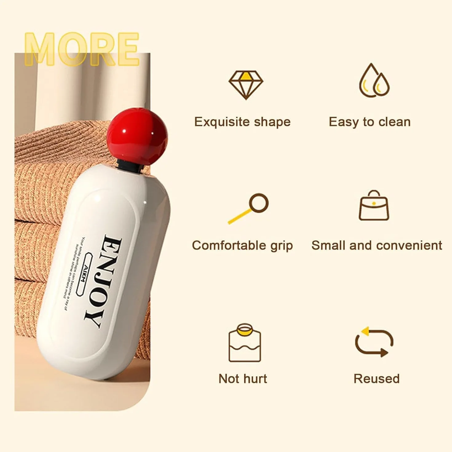Lint Roller Reusable Sticky Roller 2 In1 Washable Lint Remover for Clothes Dog Cat Hair 2 Pcs