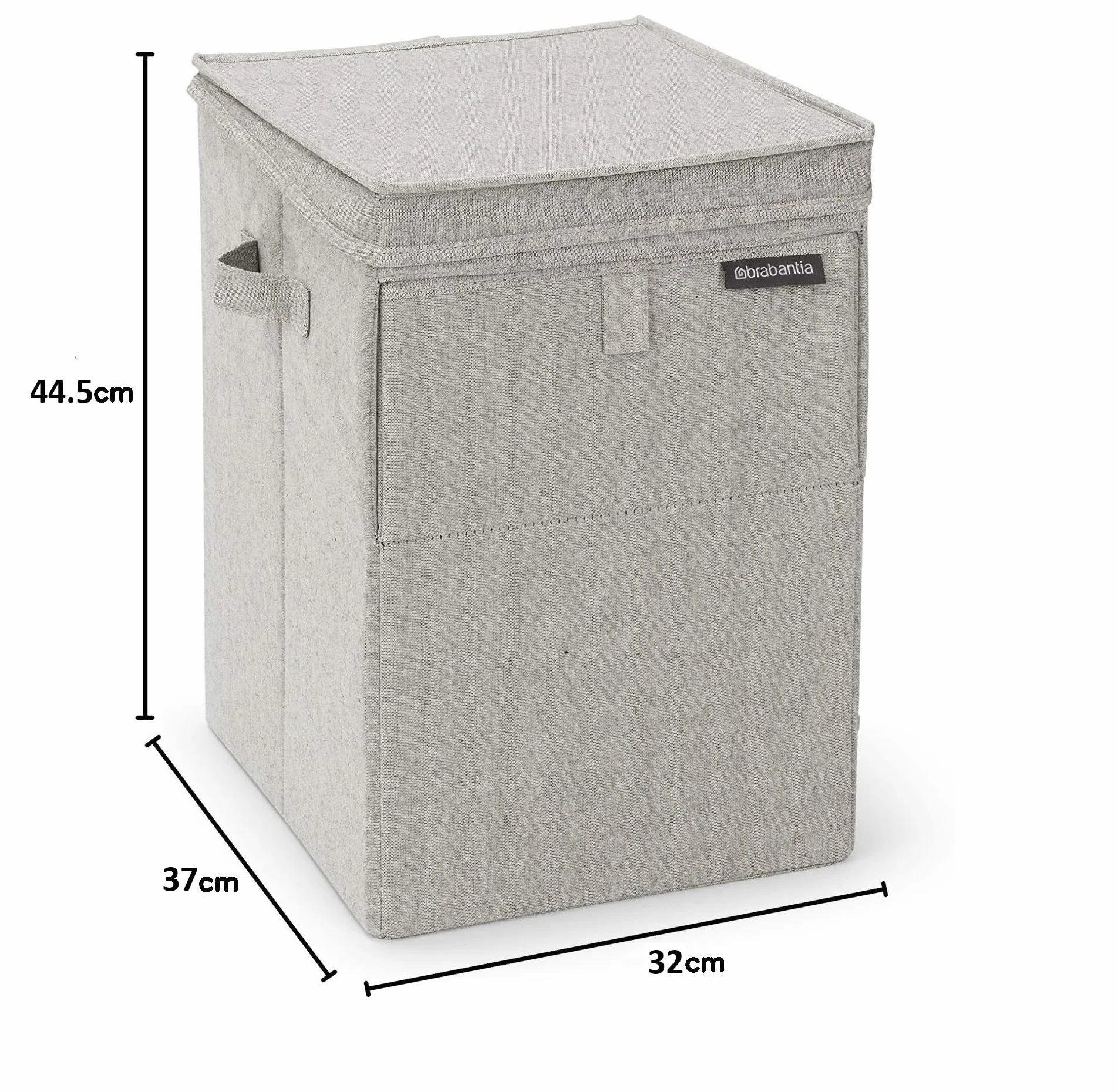 Brabantia, Pojemnik na bieliznę, nakładany, 35L Szary