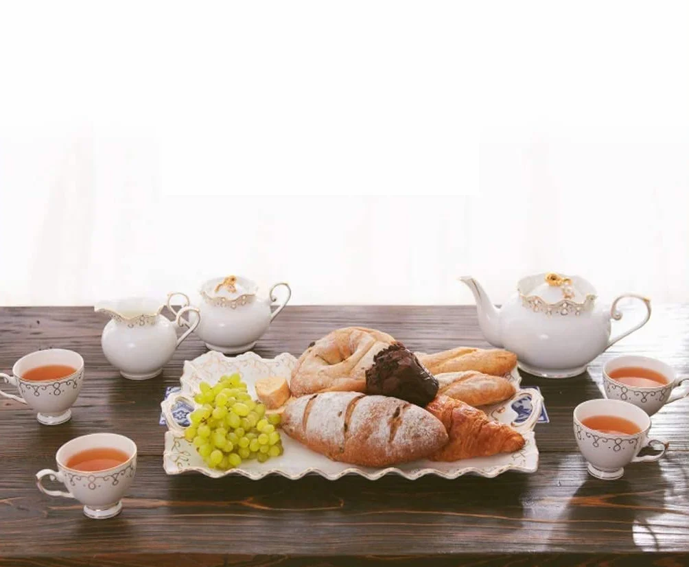 Zestawy Do Herbaty 8 Sztuk Ceramiczny Zestaw Do Parzenia Kawy I Herbaty Czajniczek Cukiernica Śmietanka Dzbanek Zestaw Filiżanek Do Herbaty Do Domowego Biura Zestaw Filiżanek Do Kawy I Herbaty