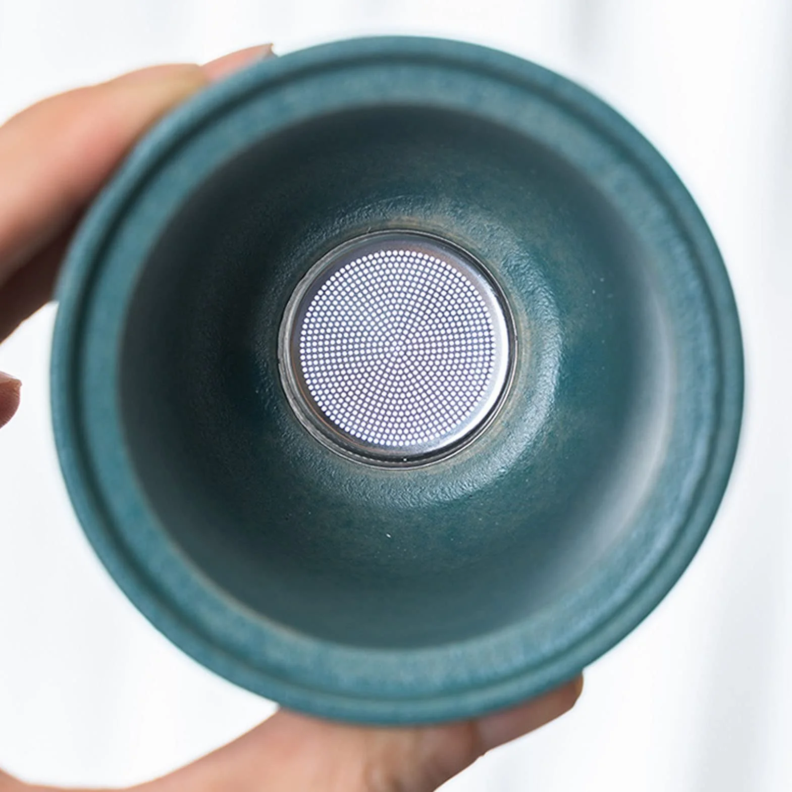 Mini podróżny zestaw ceramicznych dzbanków do herbaty, odporny na oparzenia, podróżny, przenośny mini ceramiczny zaparzacz do herbaty, z torbą do przechowywania, na zewnątrz, zielony garnek z 4