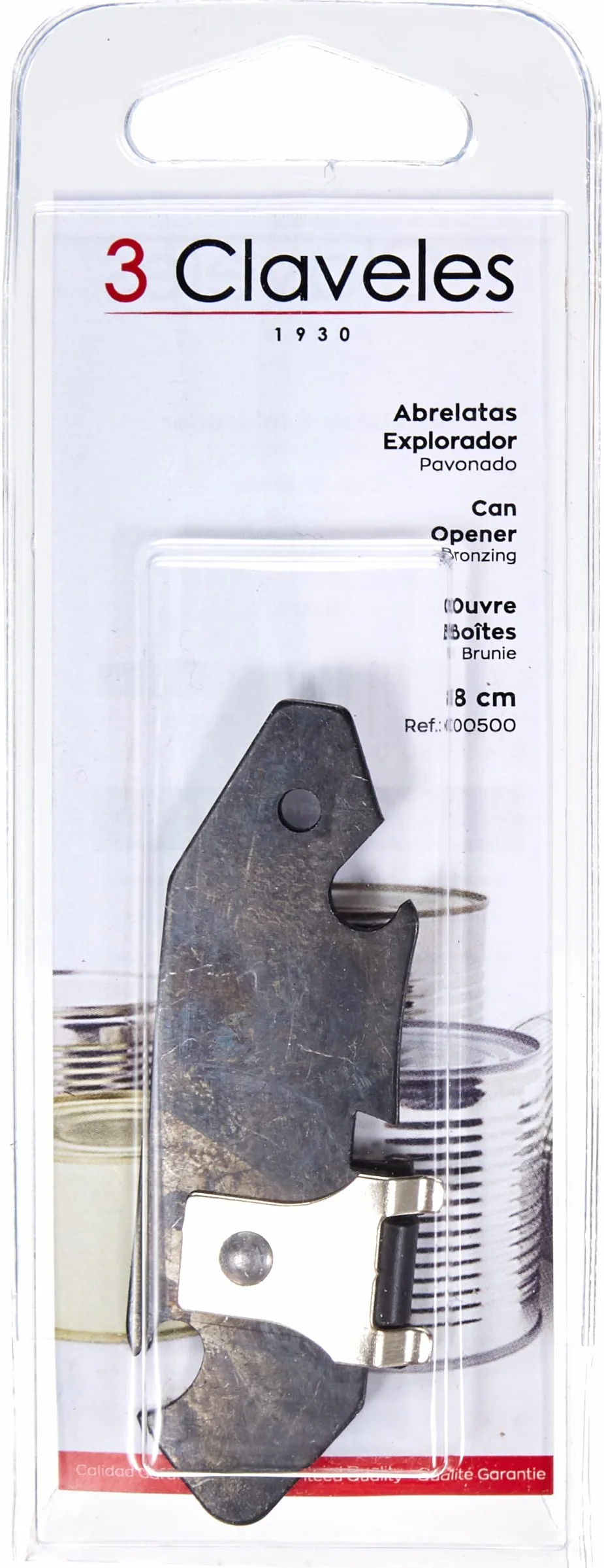 3CLAVELES Explorador terni otwieracz do puszek