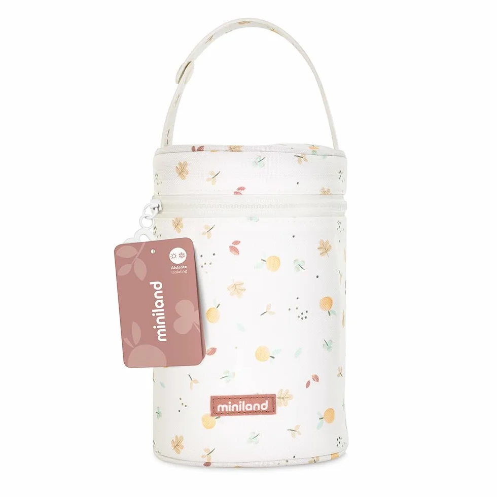 Miniland Thermibag Valencia 700 ml, izotermiczna torba z uchwytem do zawieszenia i przenoszenia idealnego stałego termosu spożywczego Valencia Collection