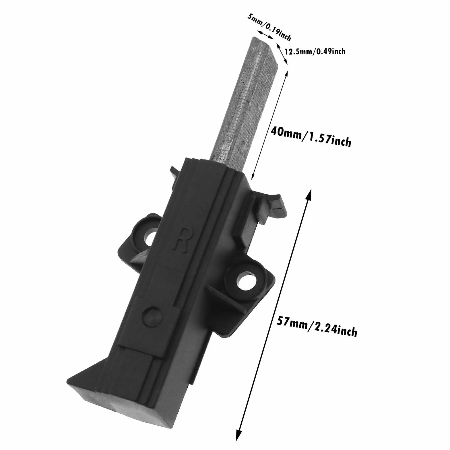 Zestaw szczotek węglowych do pralki 2X (R) pasuje do Lavamat 1350 1402, Quelle, AEG 899645428356, Bosch Siemens 400602032 400602037