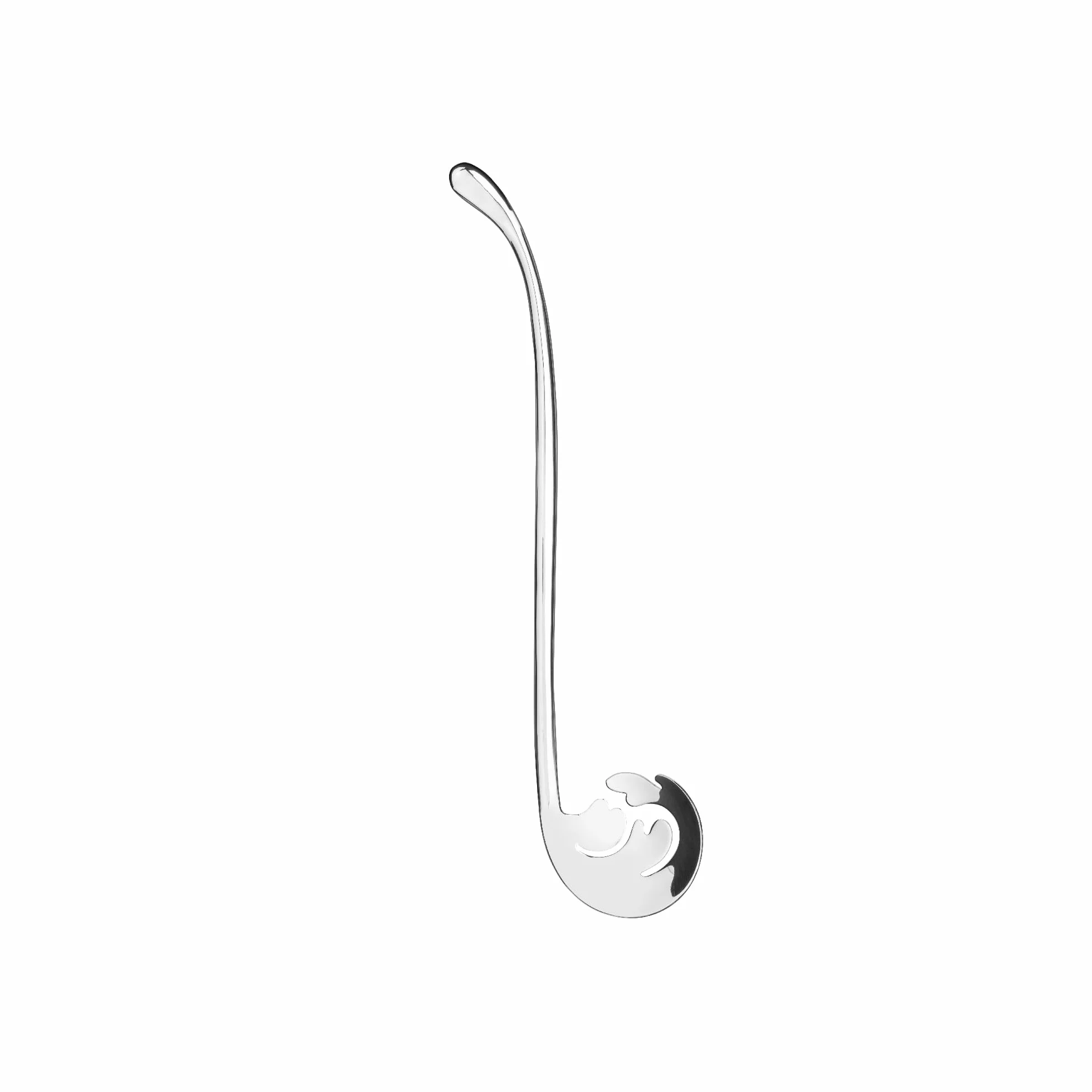 Alessi MMI31 Vabene tester do makaronu - stal szlachetna 18/10 polerowana na połysk, 24,00 x 8,00 x 2,40 cm, srebrny
