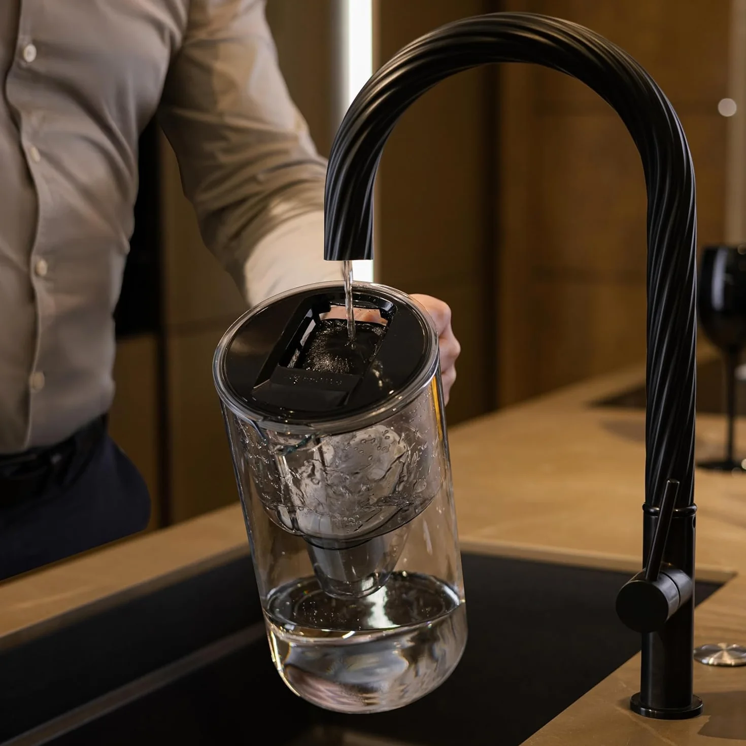 Wessper Filtry do Dzbanka Filtrującego Wodę, Redukcja Chloru i Metali Ciężkich | Filtry są zamiennikami dla filtrów Dafi Unimax Aquaphor A5 BRITA Maxtra+ PHILIPS AWP212/10 – Zestaw 6 Sztuk